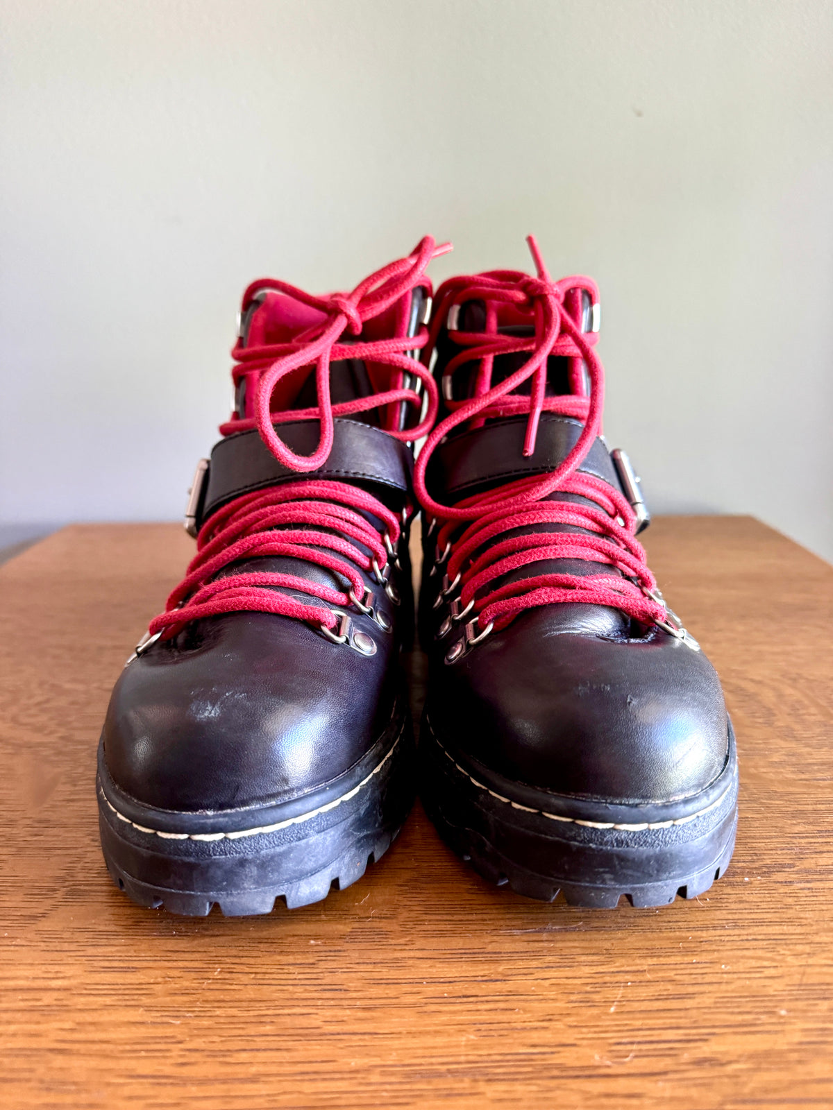 Polo Ralph Lauren Vancouver Team USA 2010 Paralympics Leather Boots Size 9
