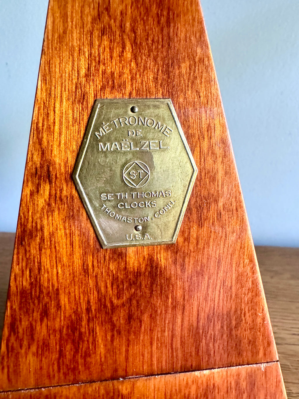 Vintage Seth Thomas Metronome De Maezel | Musician Tempo Device