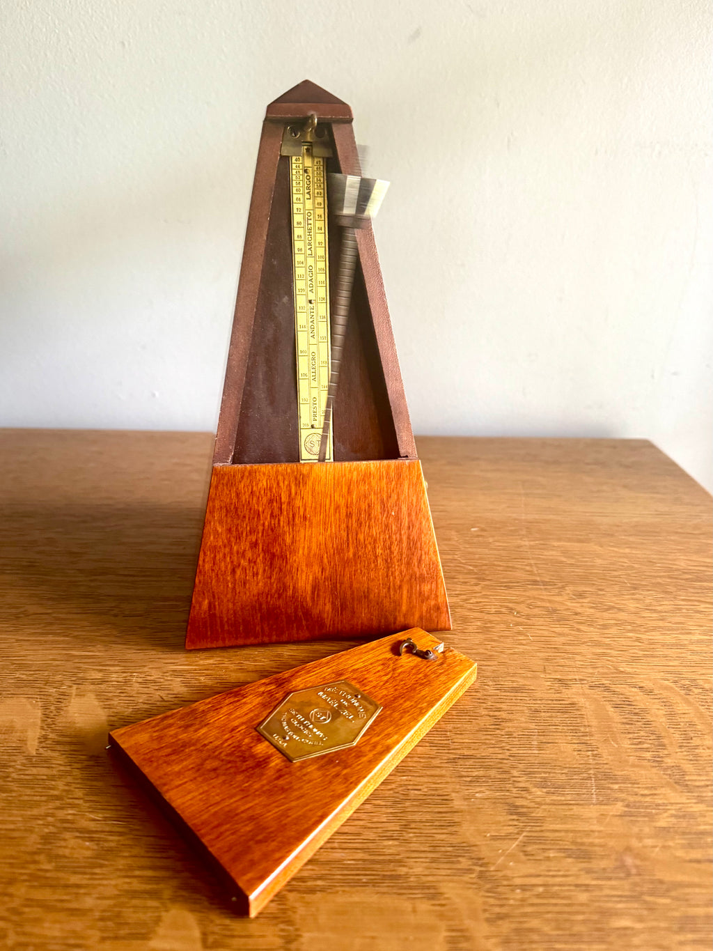 Vintage Seth Thomas Metronome De Maezel | Musician Tempo Device