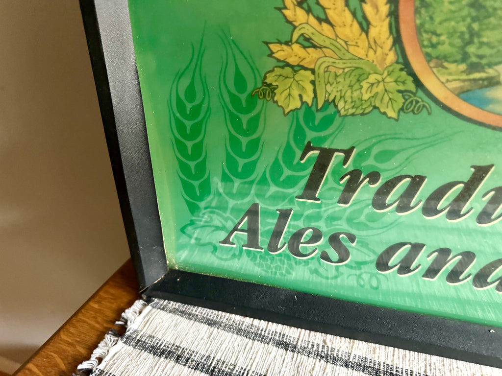 Vintage Sierra Nevada Lighted Advertisement Sign | Traditional Ales and Lagers Lighted Sign