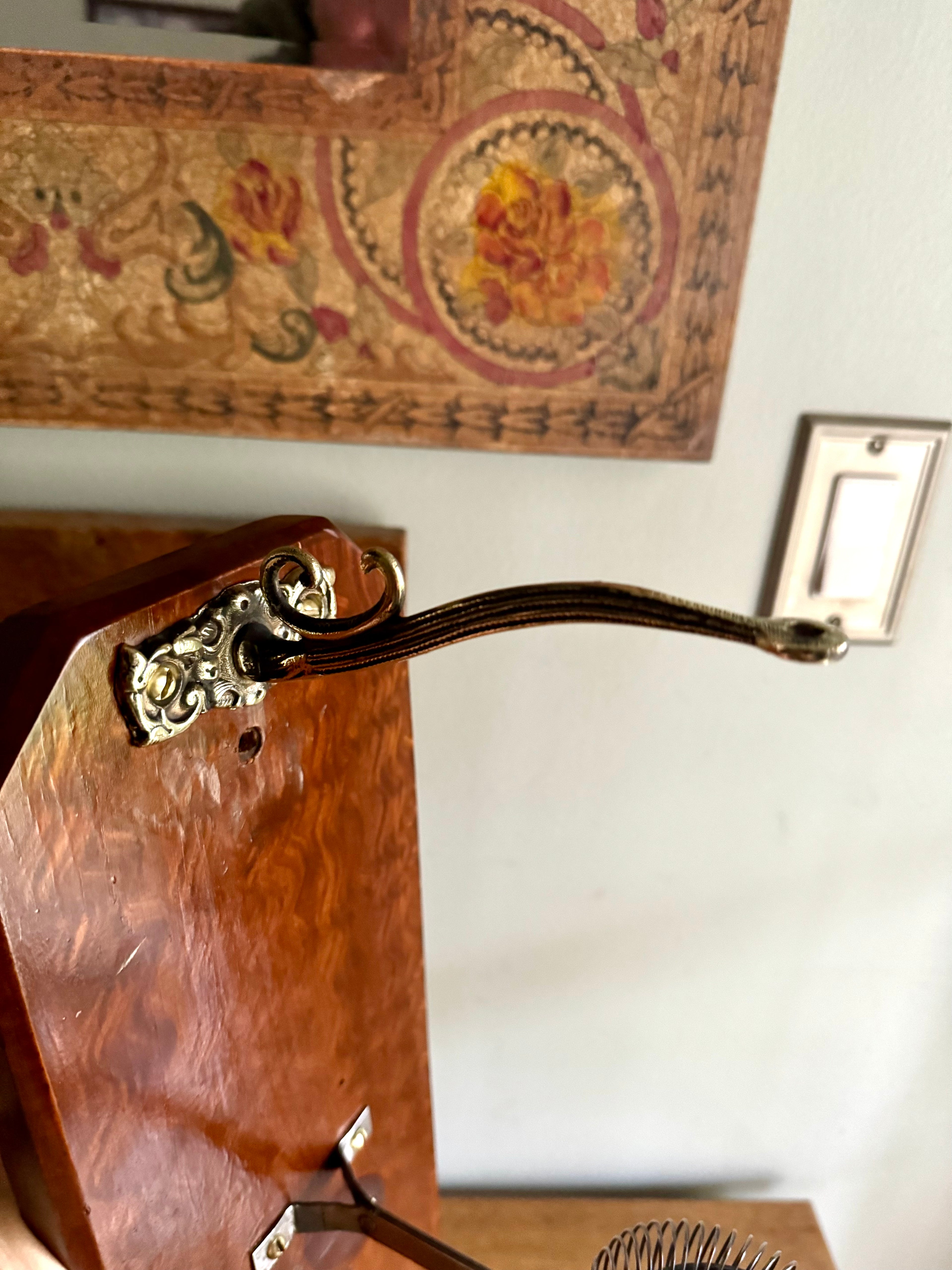 Antique Adams & Westlake Co. Railroad Car Wall Mount Oil Lamp | Railroad Car Oil Lantern