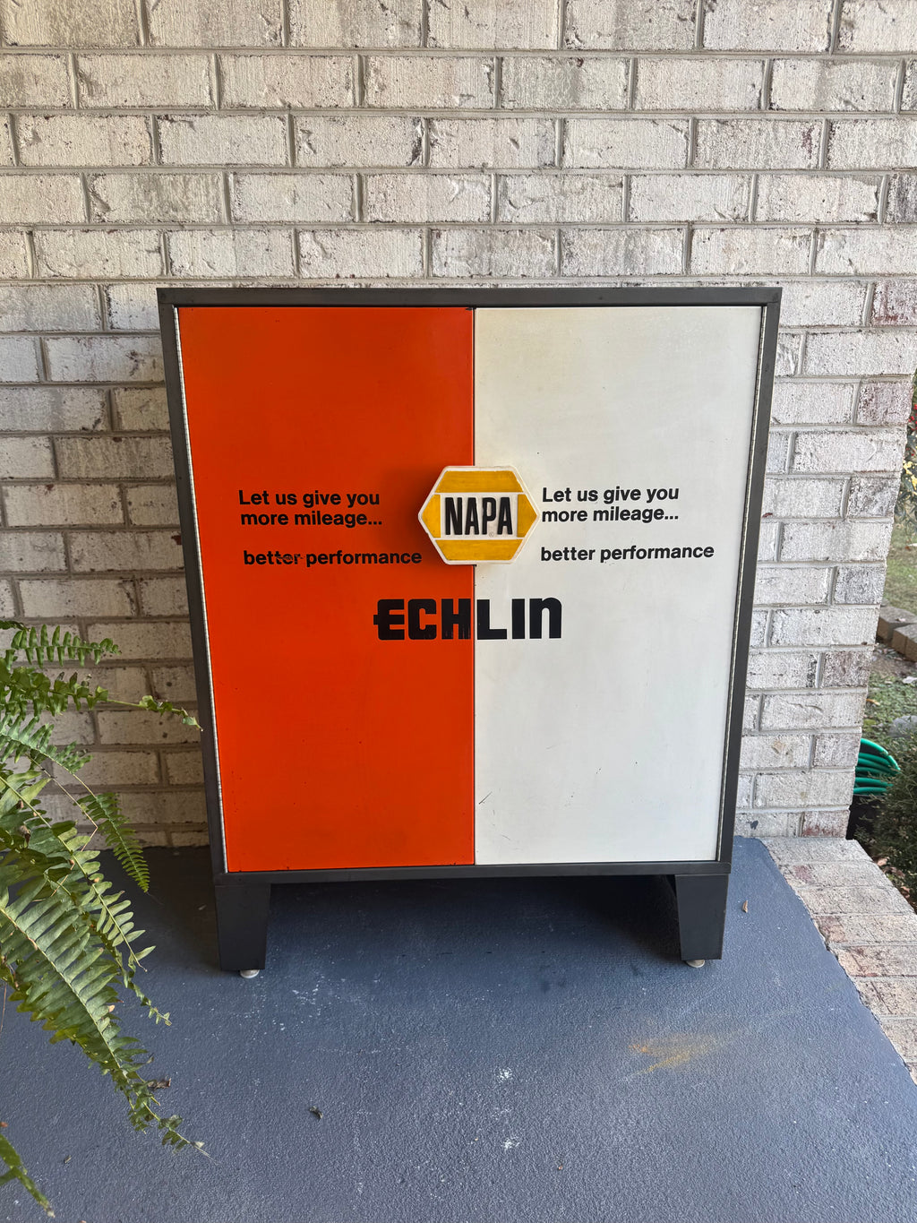 Industrial Echlin Napa Parts Cabinet | Mechanics Floor Cabinet | Industrial Napa Parts Cabinet | Industrial Li