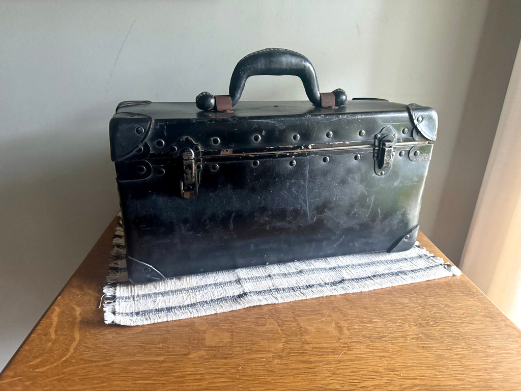 Progressive Fibre & Luggage Co. Lineman's Toolbox | Bell Telephone System Repairman Toolbox