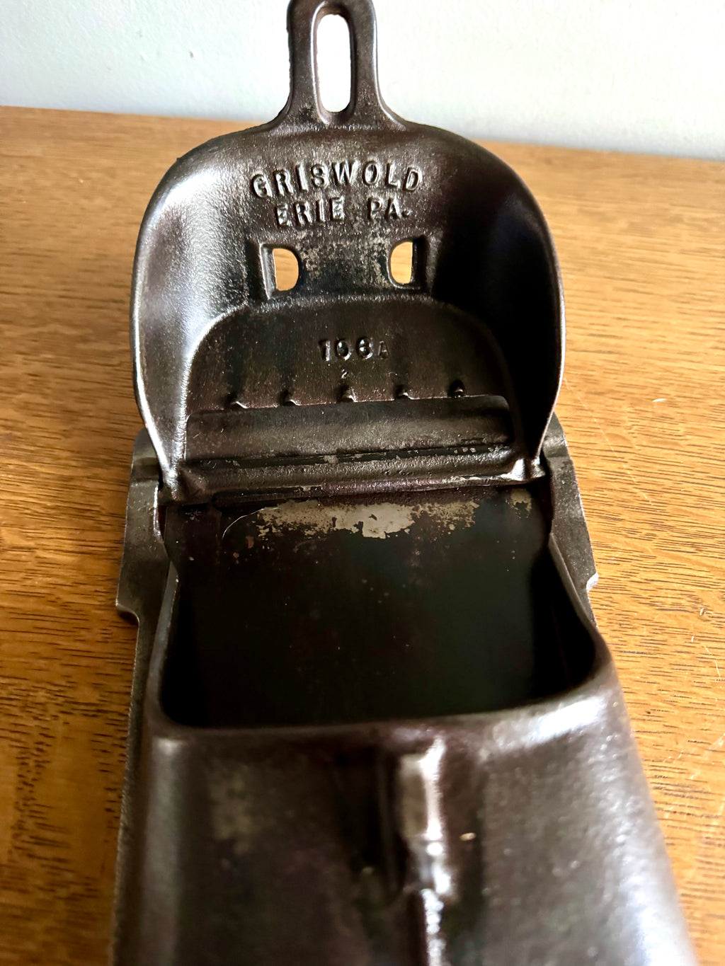 1930's Griswold 106A Cast Iron Wall Mount Mailbox | Griswold Letter Box