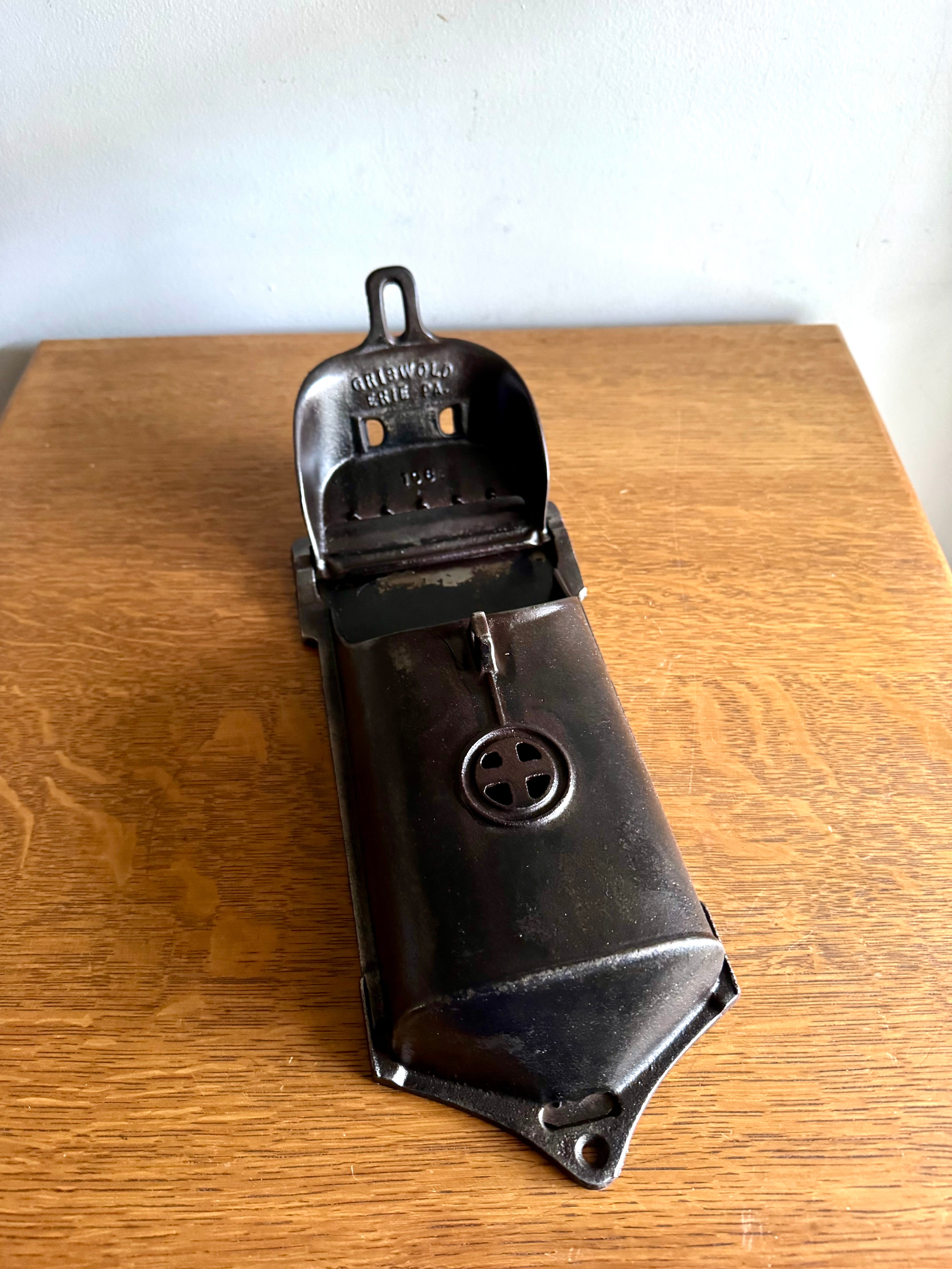 1930's Griswold 106A Cast Iron Wall Mount Mailbox | Griswold Letter Box