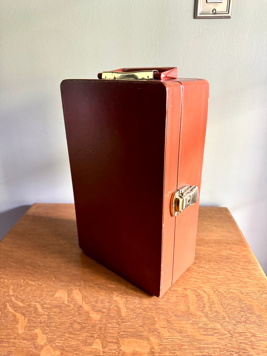 Vtg Trav-L-Bar Case ~ MCM Travel Bar Case
