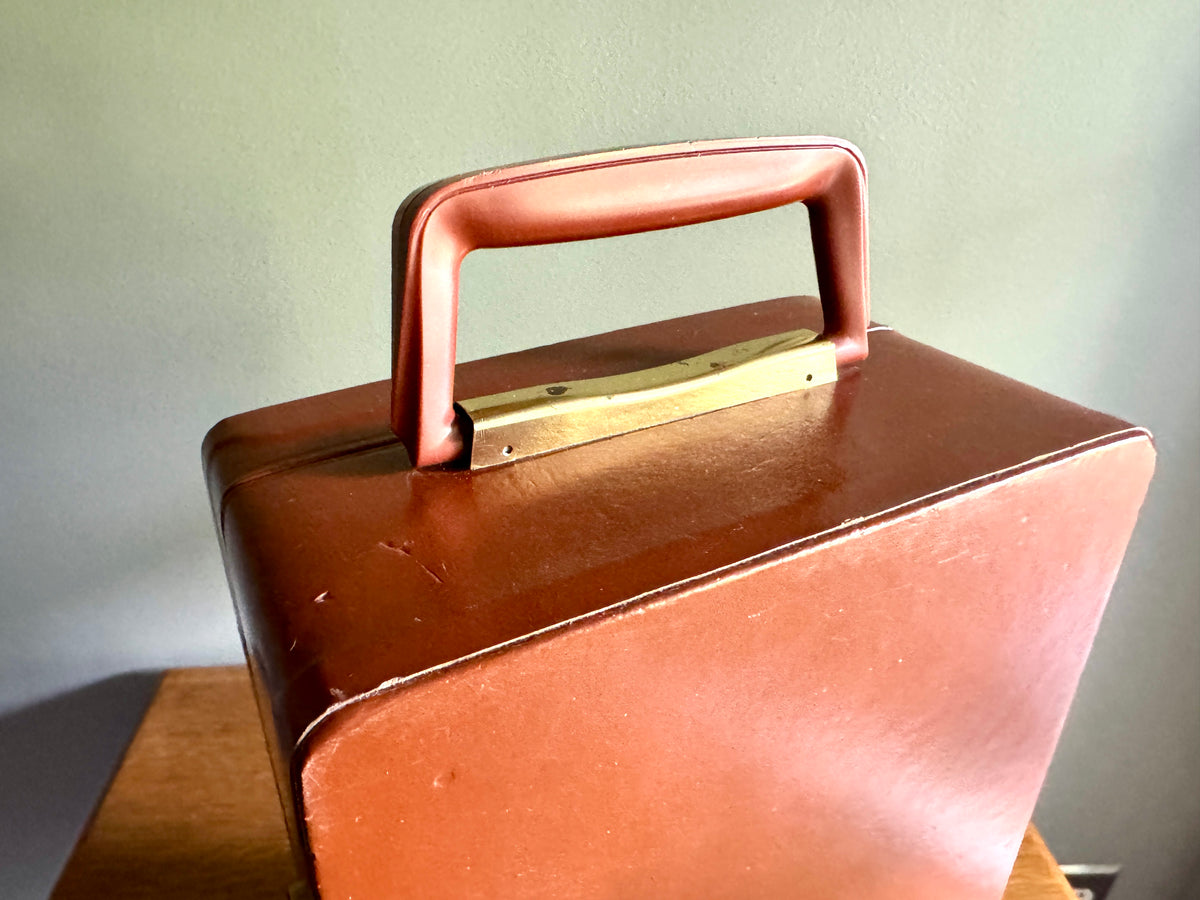 Vtg Trav-L-Bar Case ~ MCM Travel Bar Case