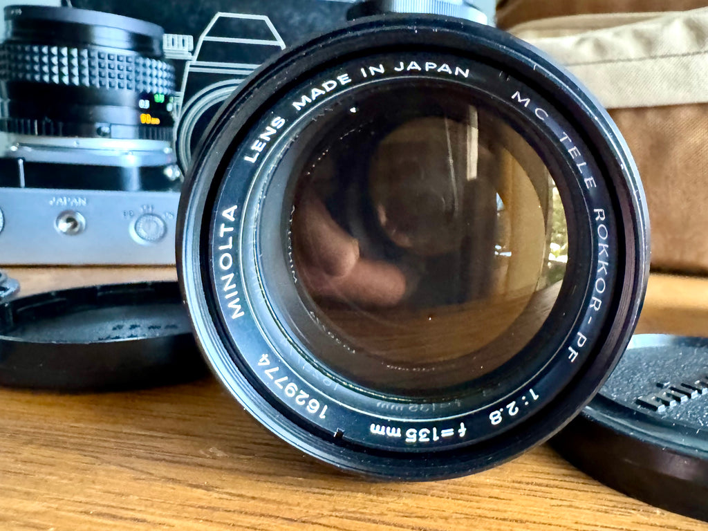 Vtg Minolta SR-T 101, Camera Bag, 2 Extra Lenses, Strap and Accessories | Minolta 35MM Camera