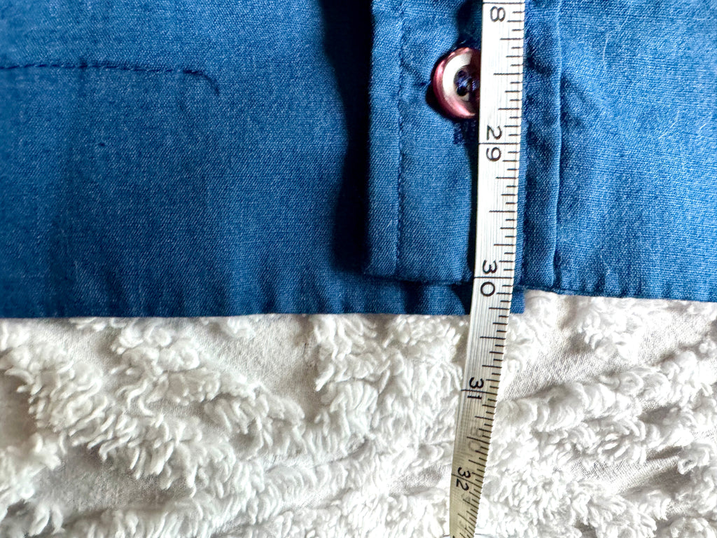 Vtg Blue King Louie Tenn. Air Guard Bowling Shirt ~ Nashville Tenn. Air Guard Bowling Shirt