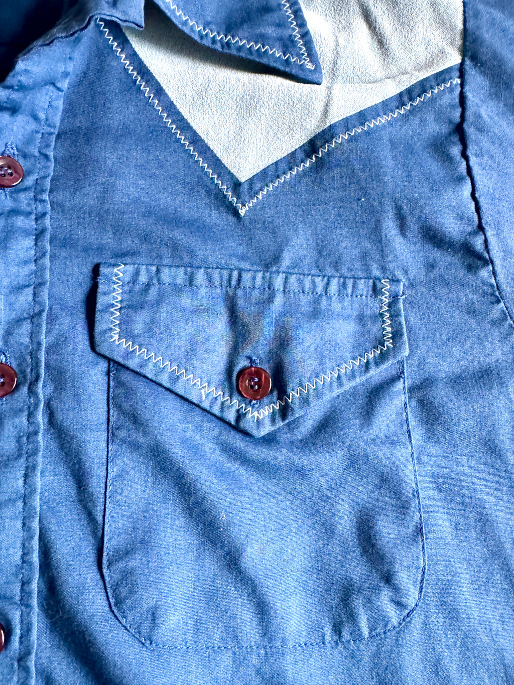 Vtg Blue King Louie Tenn. Air Guard Bowling Shirt ~ Nashville Tenn. Air Guard Bowling Shirt