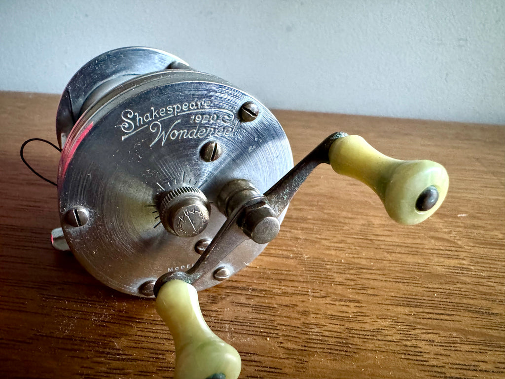Shakespeare 1920 Wondereel Baitcasting Fishing Reel in Box and Papers