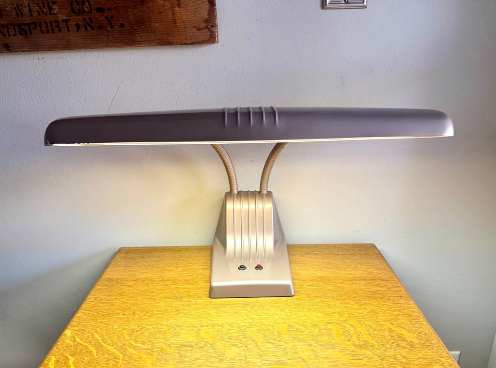 Vtg Dazor Model 1000 Desk Lamp | Industrial Dazor 1000 Lamp