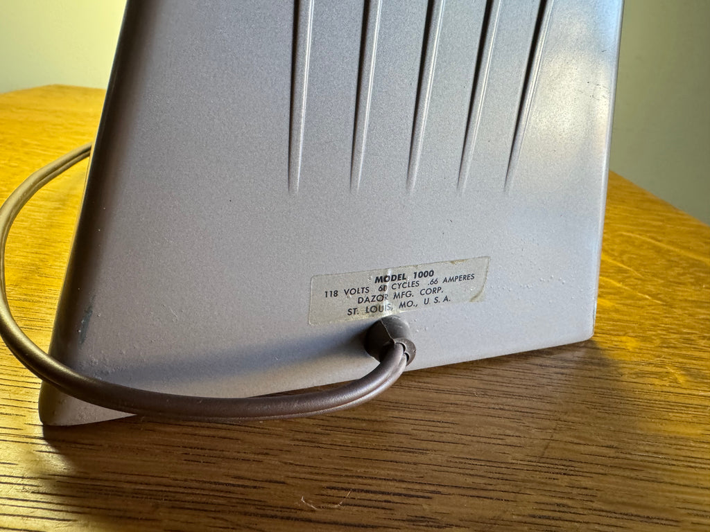 Vtg Dazor Model 1000 Desk Lamp | Industrial Dazor 1000 Lamp