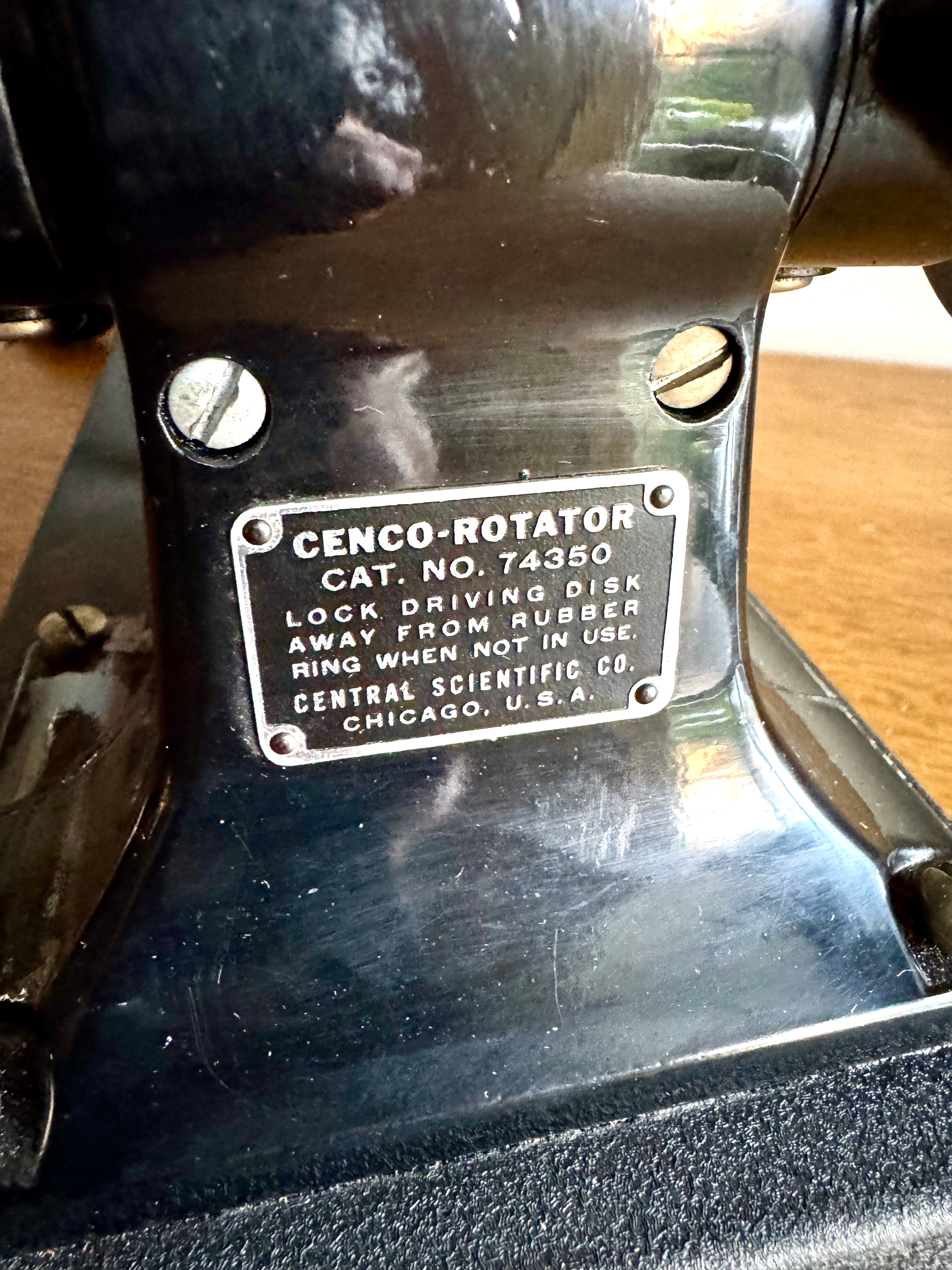 Cenco Rotator 74350 with Emerson Electric A-C S44AK-894 Motor (2 Avail)