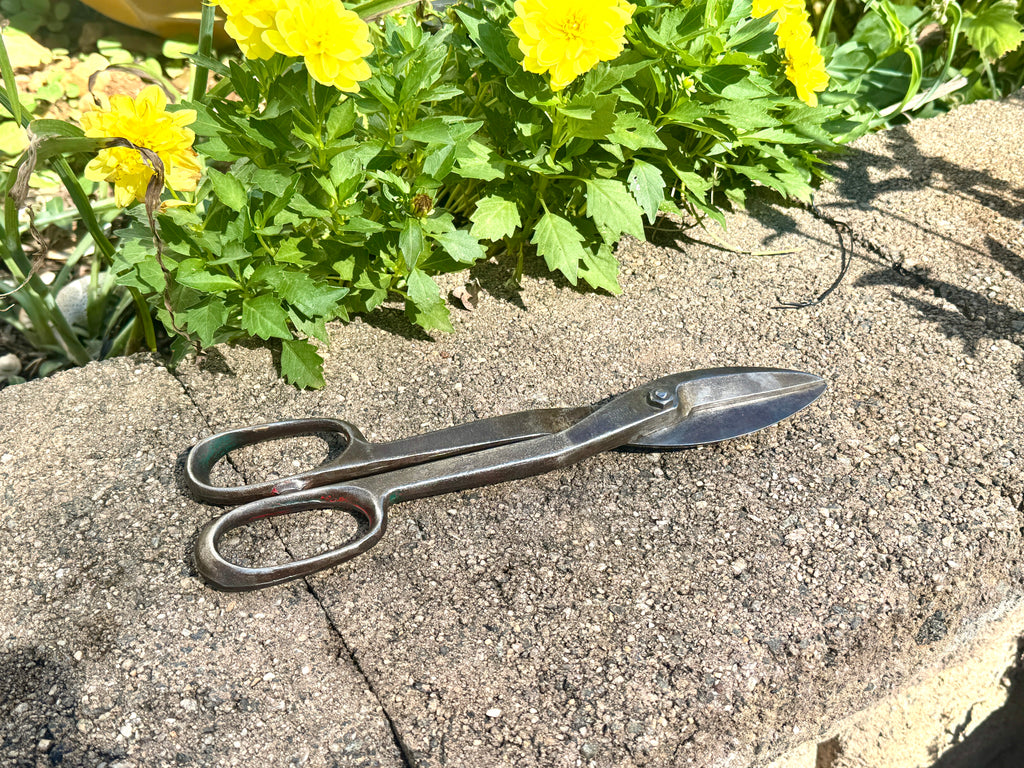 Vtg 12” Pexto Forged Steel Tin Snips ~ Forged Steel Pexto TIn Snips