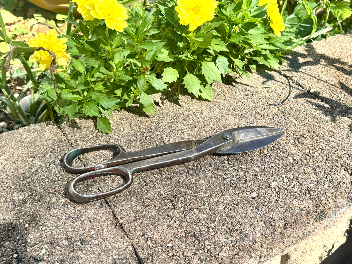 Vtg 12” Pexto Forged Steel Tin Snips ~ Forged Steel Pexto TIn Snips