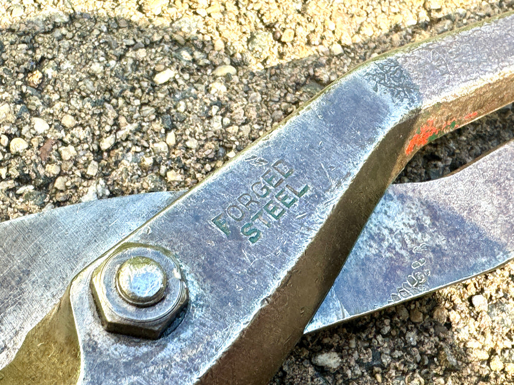 Vtg 12” Pexto Forged Steel Tin Snips ~ Forged Steel Pexto TIn Snips