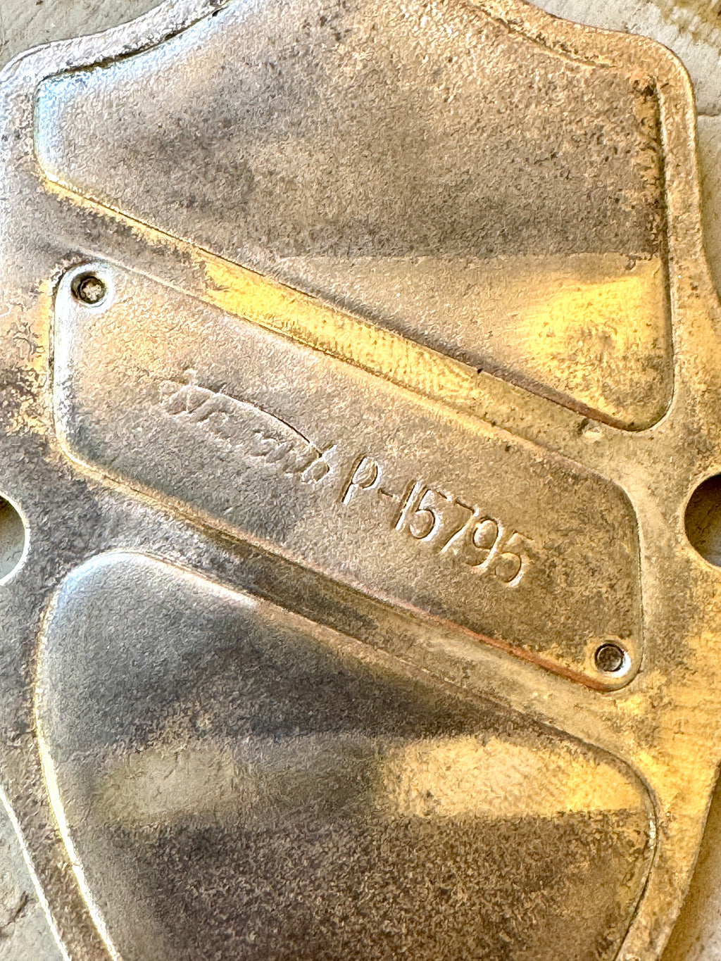 Antique Maxwell Automotive Metal Shield Emblem Badge ~ Maxwell Automotive Radiator Badge