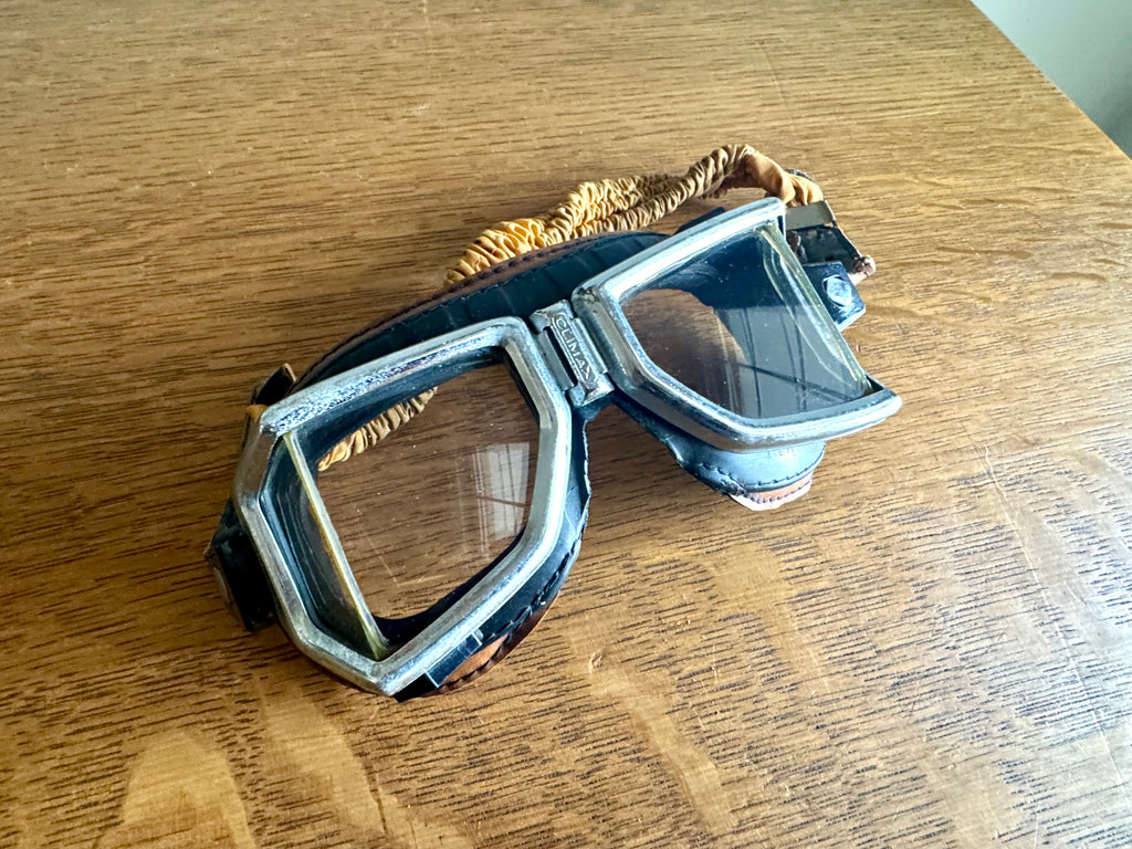 1950's Climax Flying/Motoring/Motorcycle Goggles ~ Climax Goggles