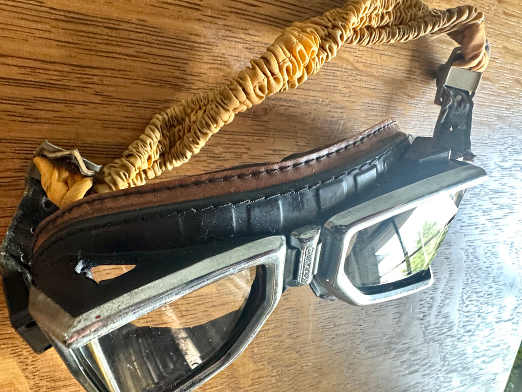 1950's Climax Flying/Motoring/Motorcycle Goggles ~ Climax Goggles
