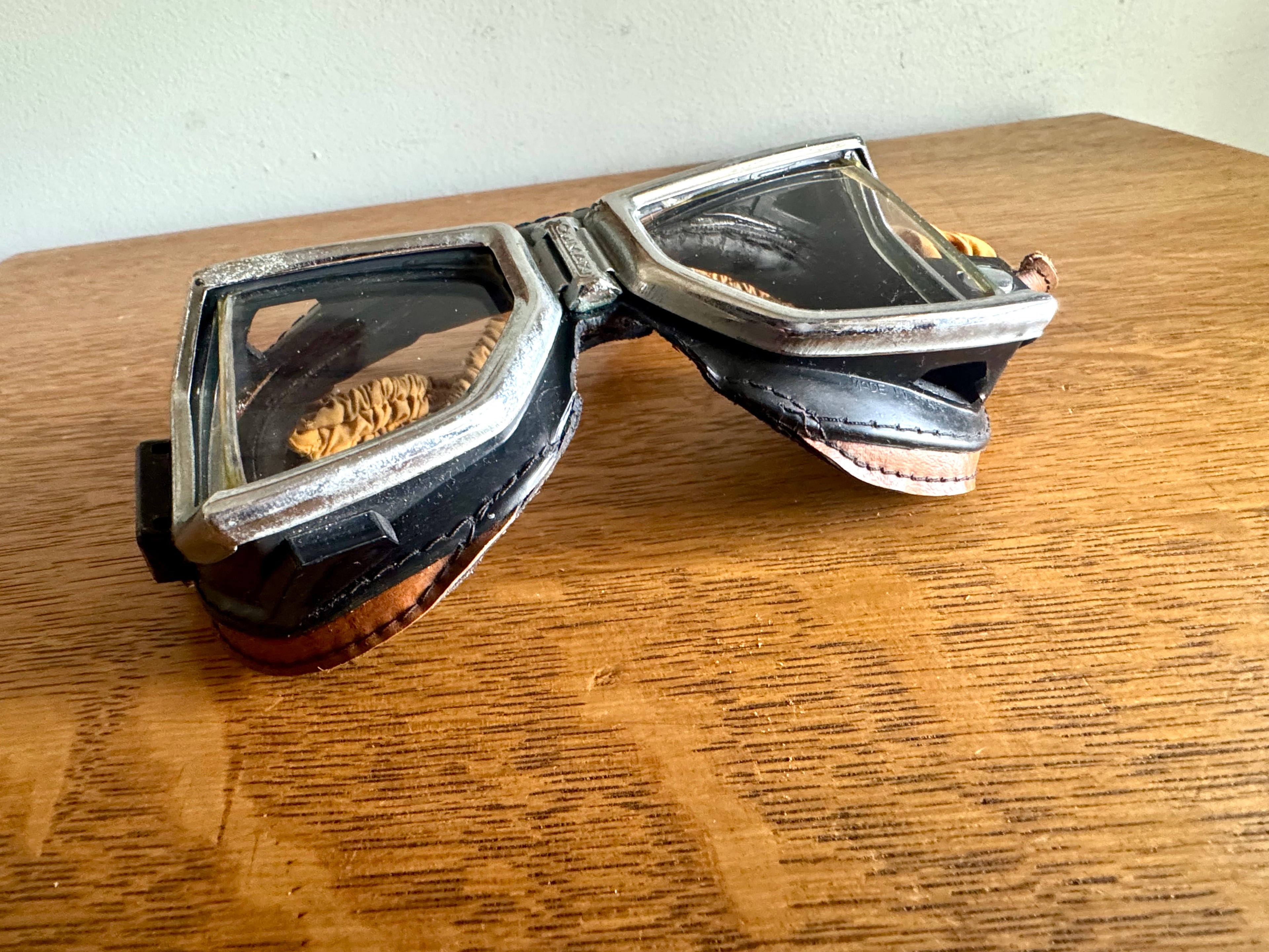 1950's Climax Flying/Motoring/Motorcycle Goggles ~ Climax Goggles