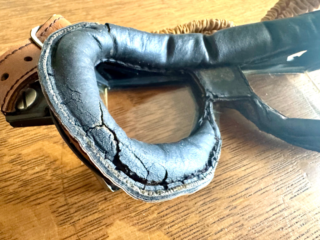 1950's Climax Flying/Motoring/Motorcycle Goggles ~ Climax Goggles