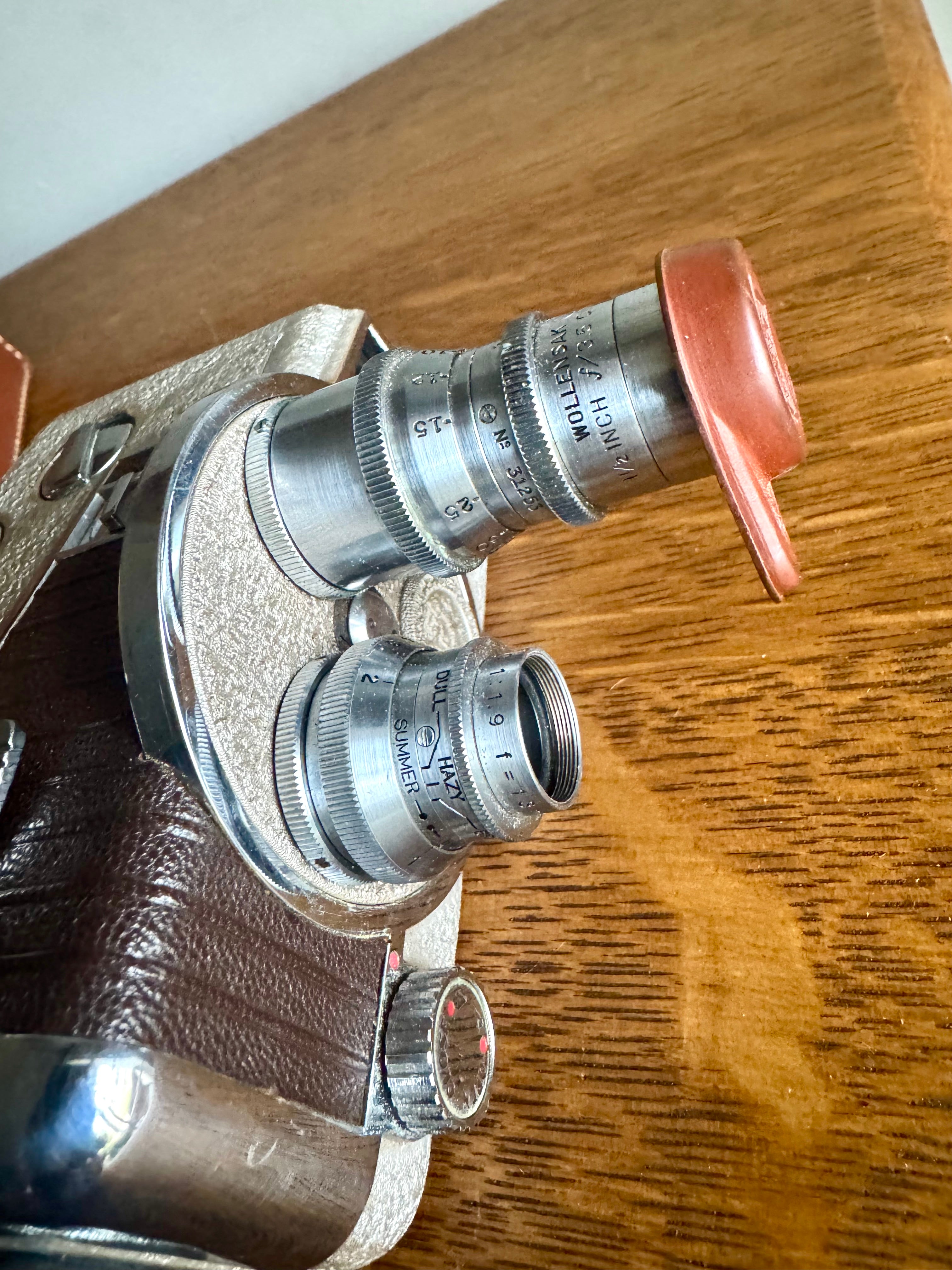 Vtg Revere 8 Camera and Case | Revere 8mm Camera and Carrying Case