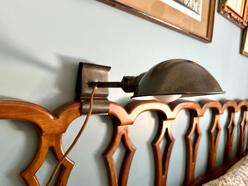 Vtg Industrial Farberware Adjusto-lite Clamp Lamp ~ Industrial Clamp Task Light