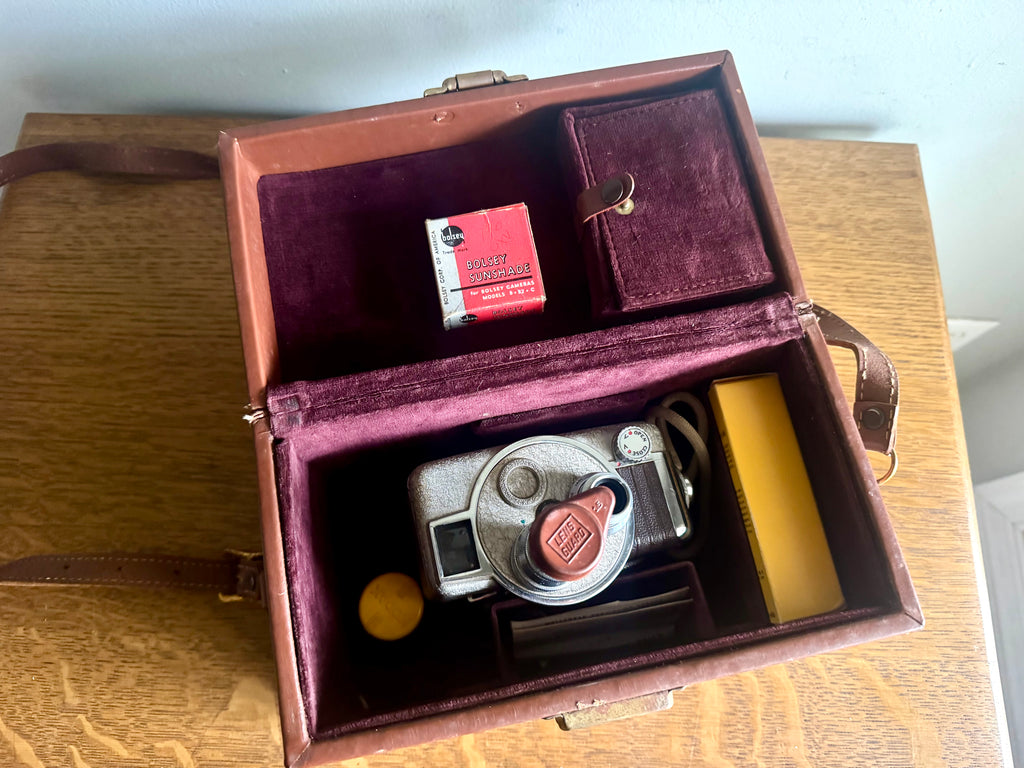 Vtg Revere 8 Camera and Case | Revere 8mm Camera and Carrying Case