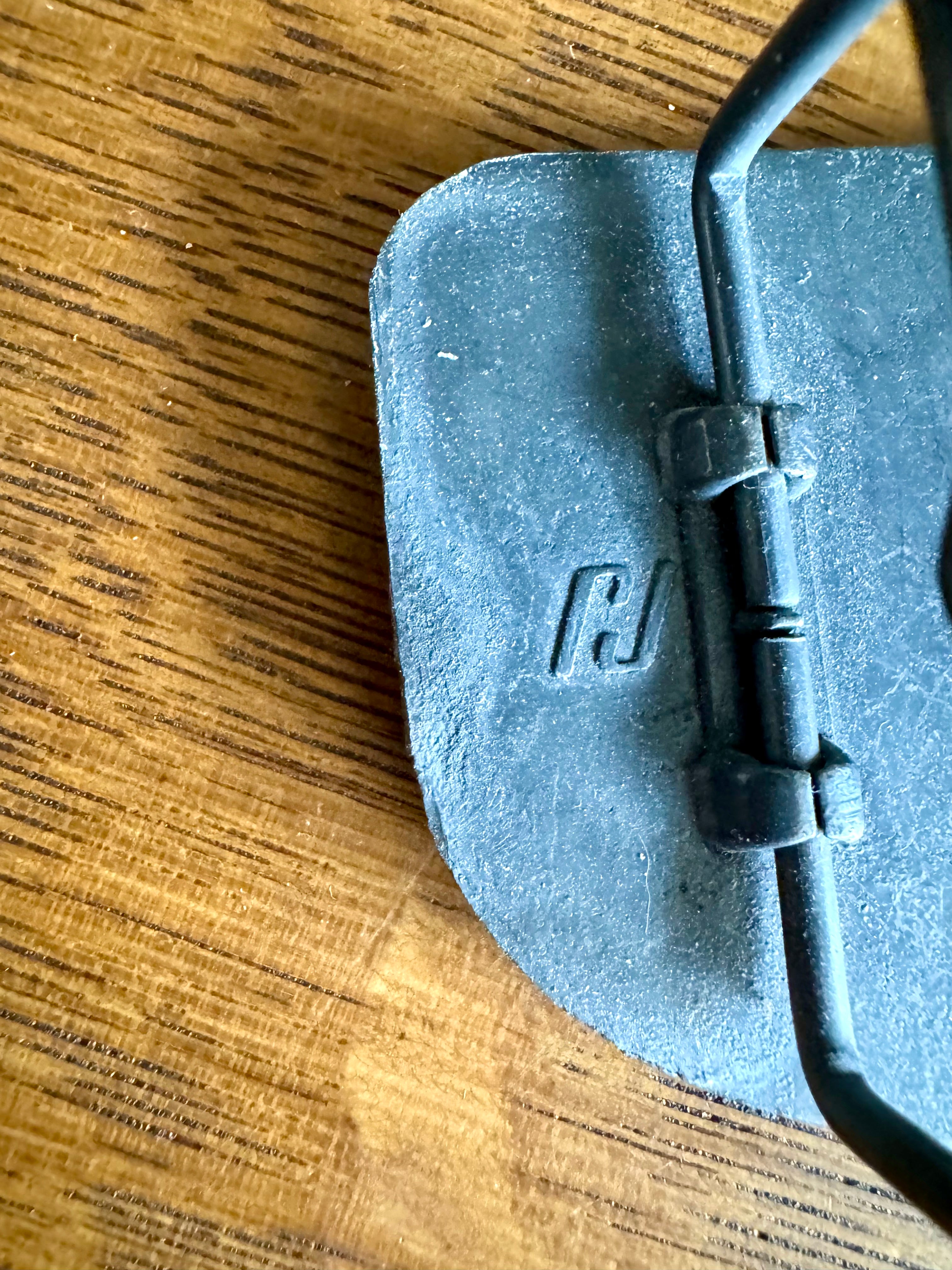 Vtg Raleigh Lights Brass Belt Buckle | 1970s Trucker Style Belt Buckle