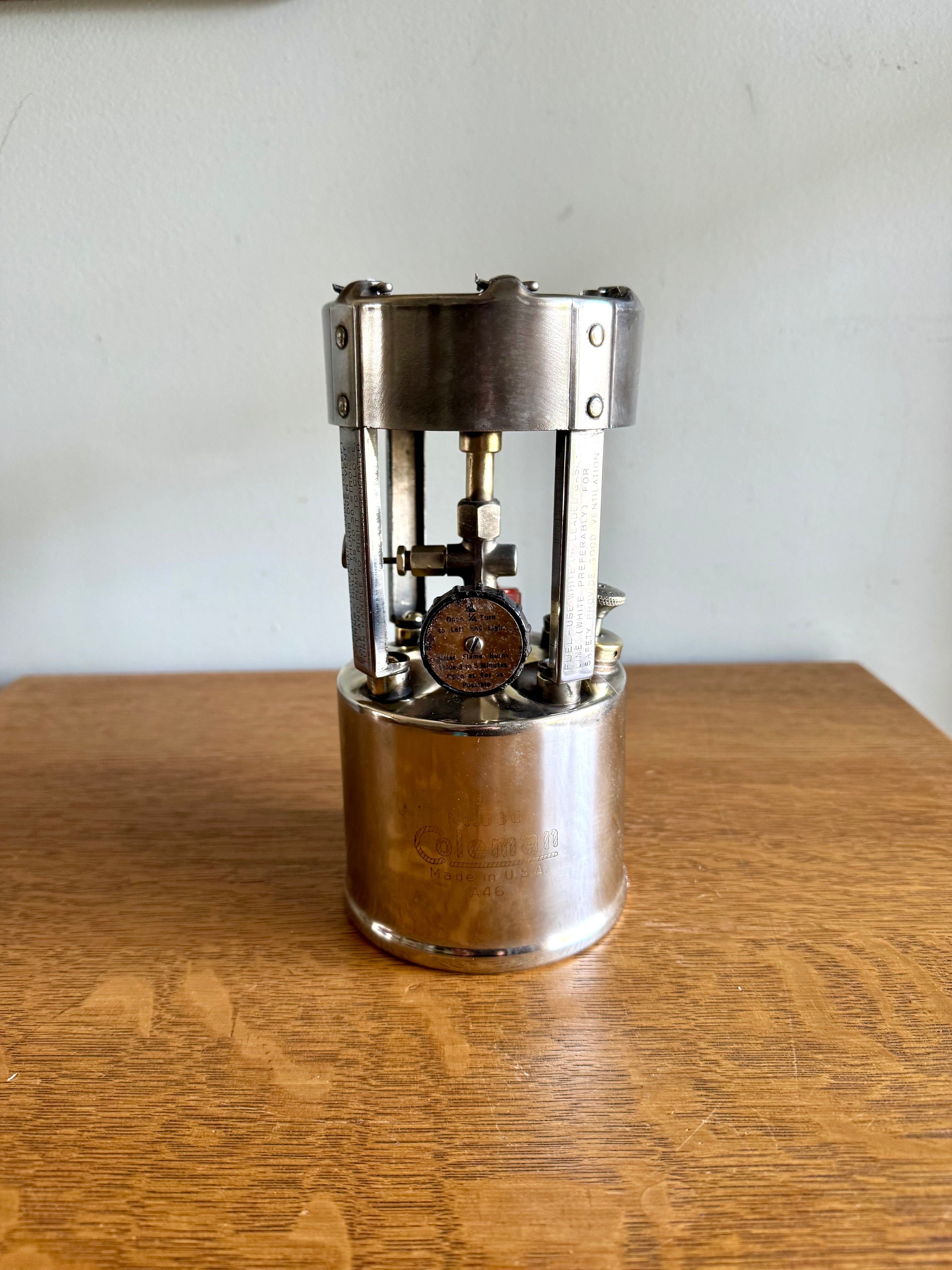 Vtg Coleman No.530 Field Pocket Stove | Coleman A46 Field Stove