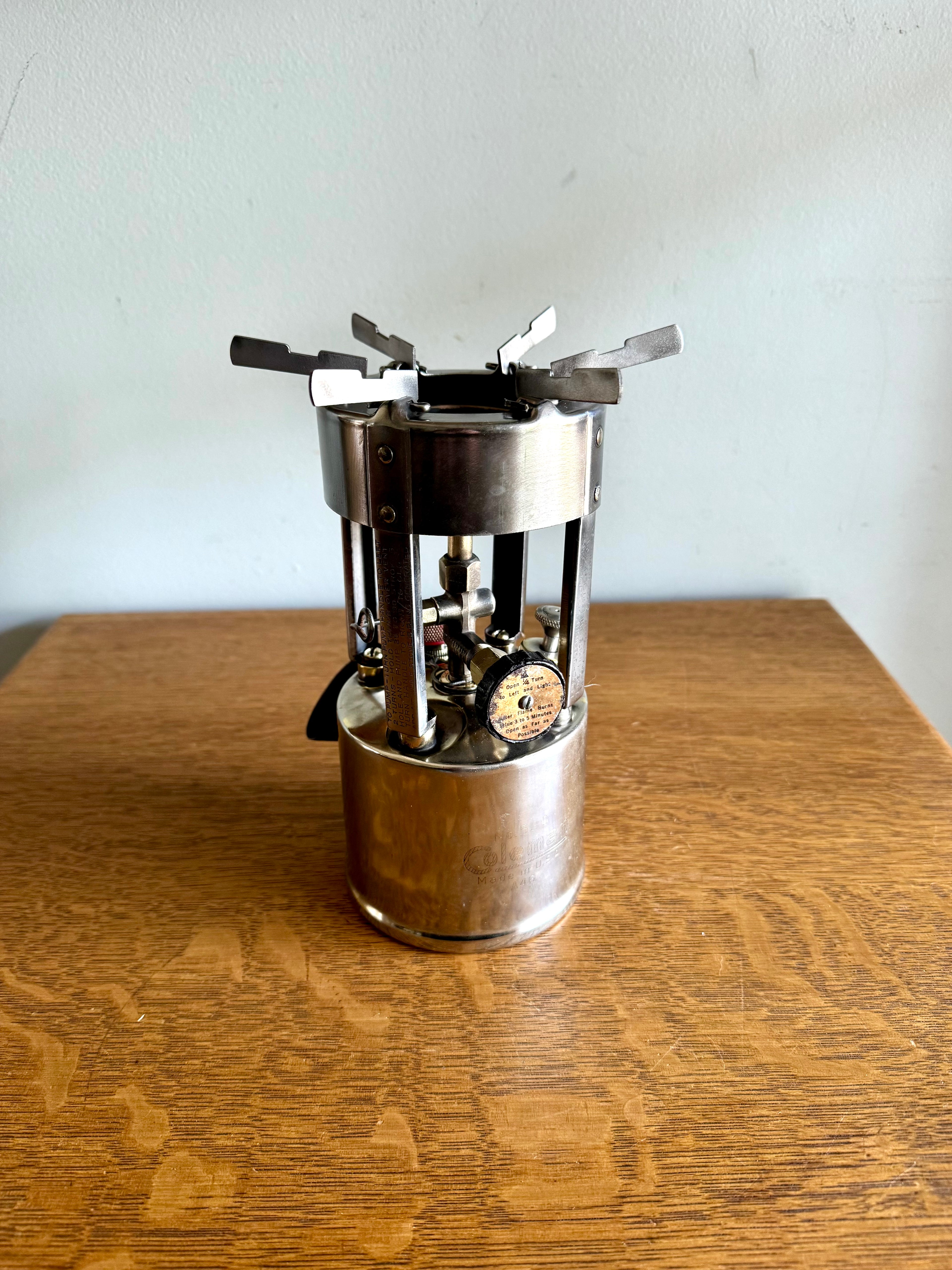 Vtg Coleman No.530 Field Pocket Stove | Coleman A46 Field Stove