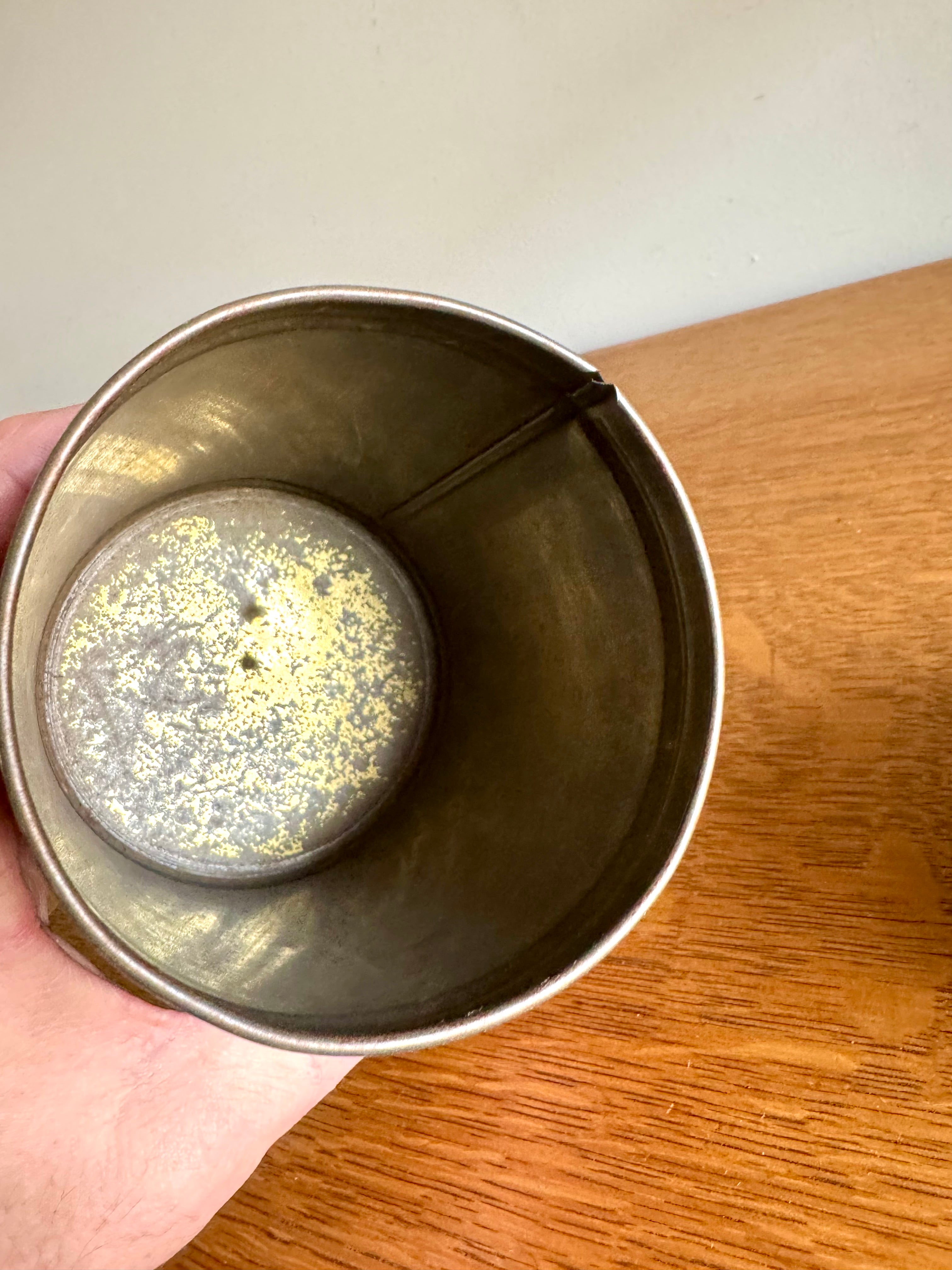 Rare Antique Velvet Pipe And Cigarette Tobacco Round Tin w/Lid | Liggett & Myers Velvet in Smoke Logo | Vtg Pipe Tobacco Can