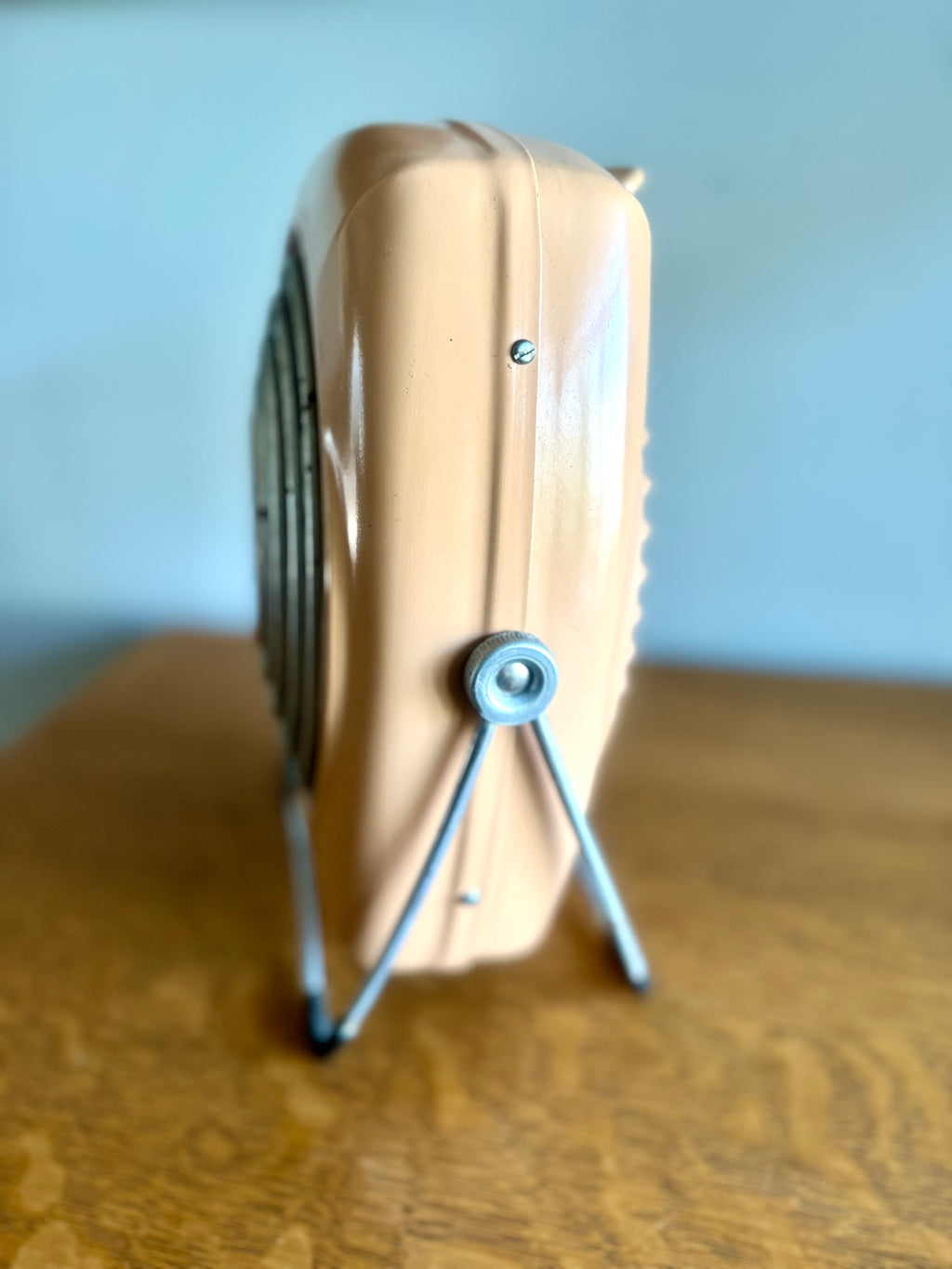 Vtg Fresh'nd-Aire Heaterette Heater Fan | Salmon Colored Heater Fan Model No.1320