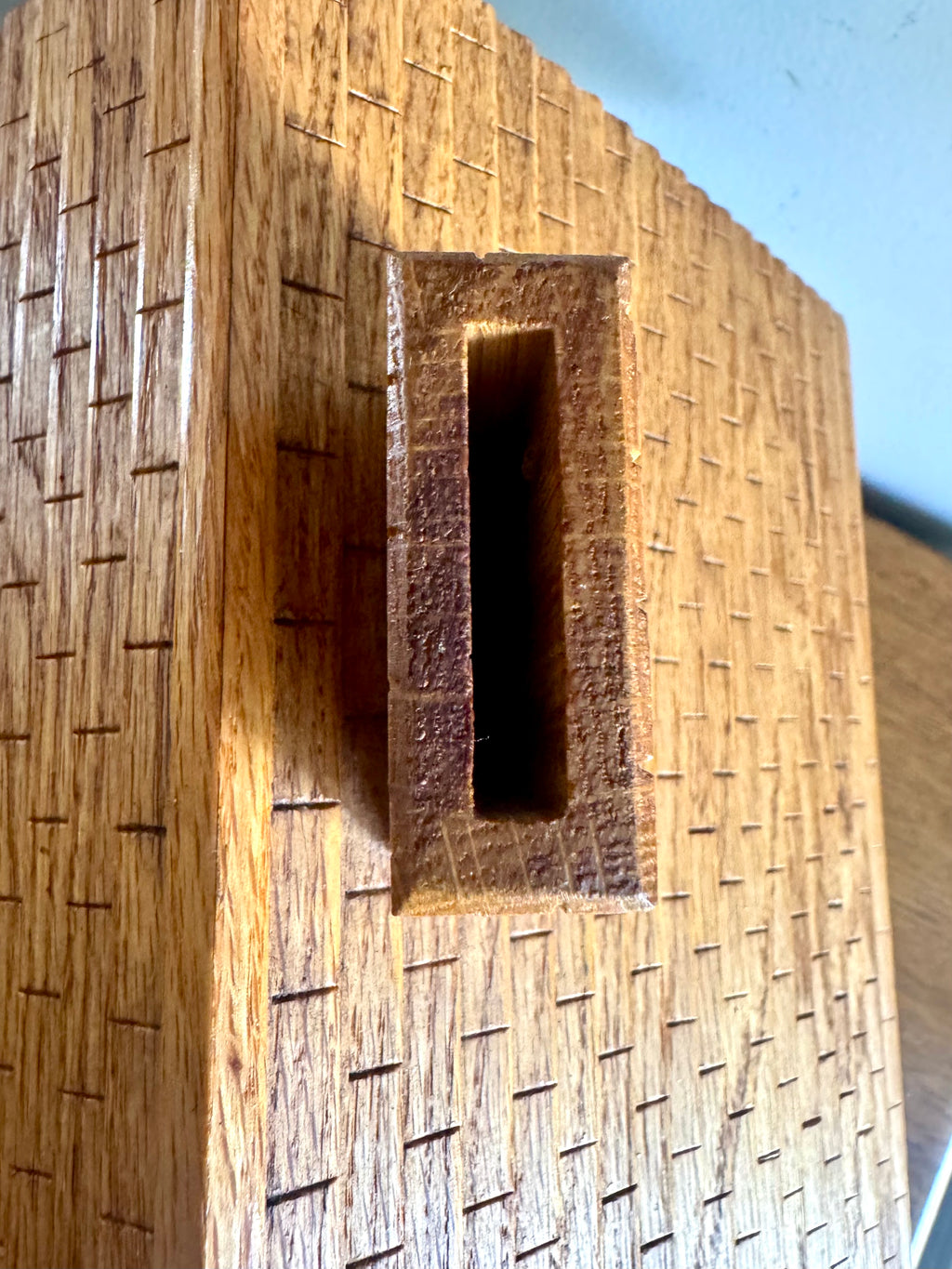Large Wood Log Cabin Piggy Bank With Post Office Box Door | Log Cabin Bank With Locking Door
