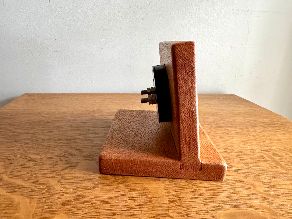 Vtg Rolling-Smith D.C. Milliamperes Meter | D.C. Analog Milliampere Meter | Vtg Roller-Smith Gauge in Wood Frame