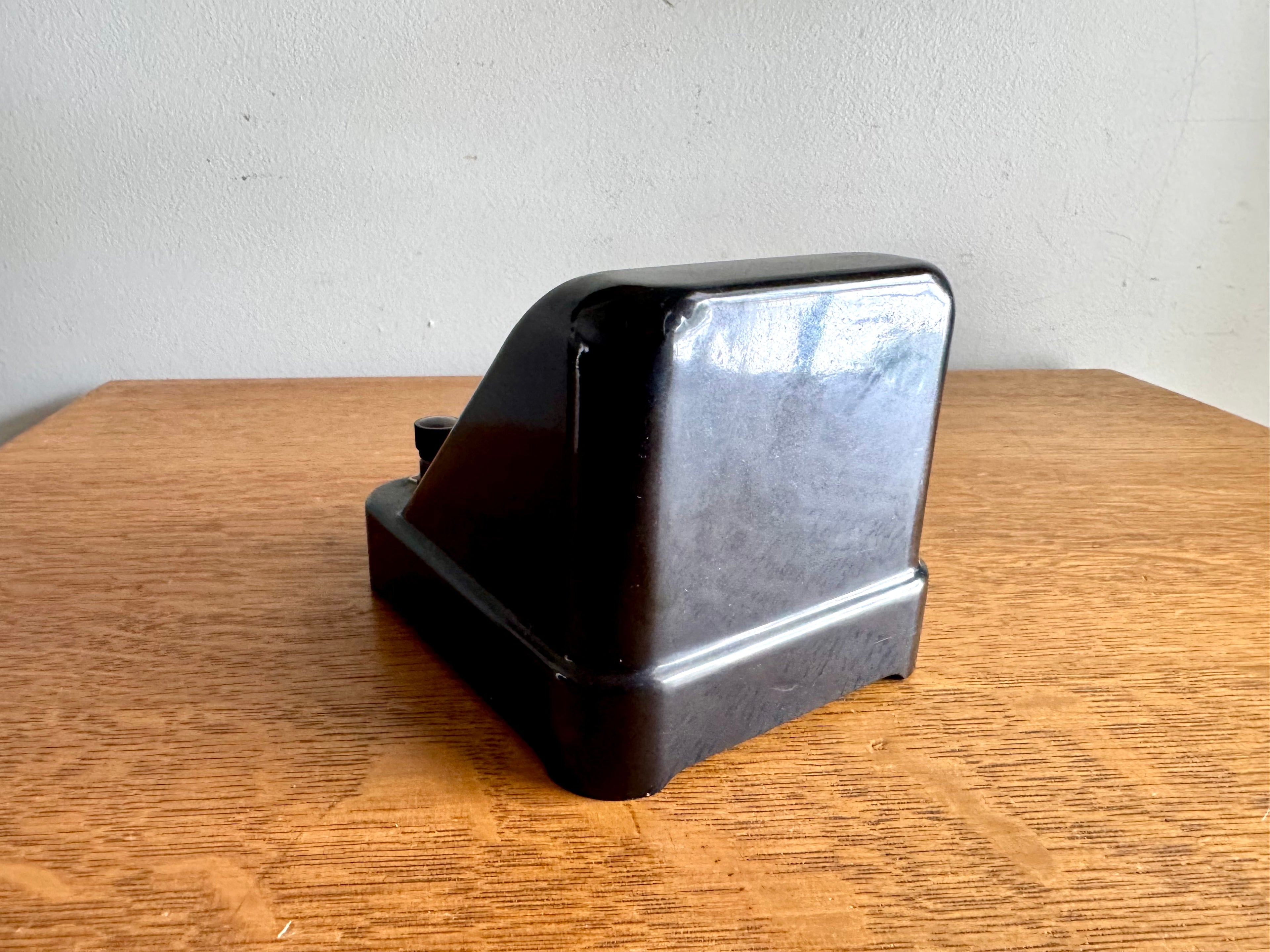 Vintage Welch Scientific Co. D.C. Volt Meter | Black Bakelite Welch Scientific Co Volt Meter | Industrial Lab Equipment Voltmeter