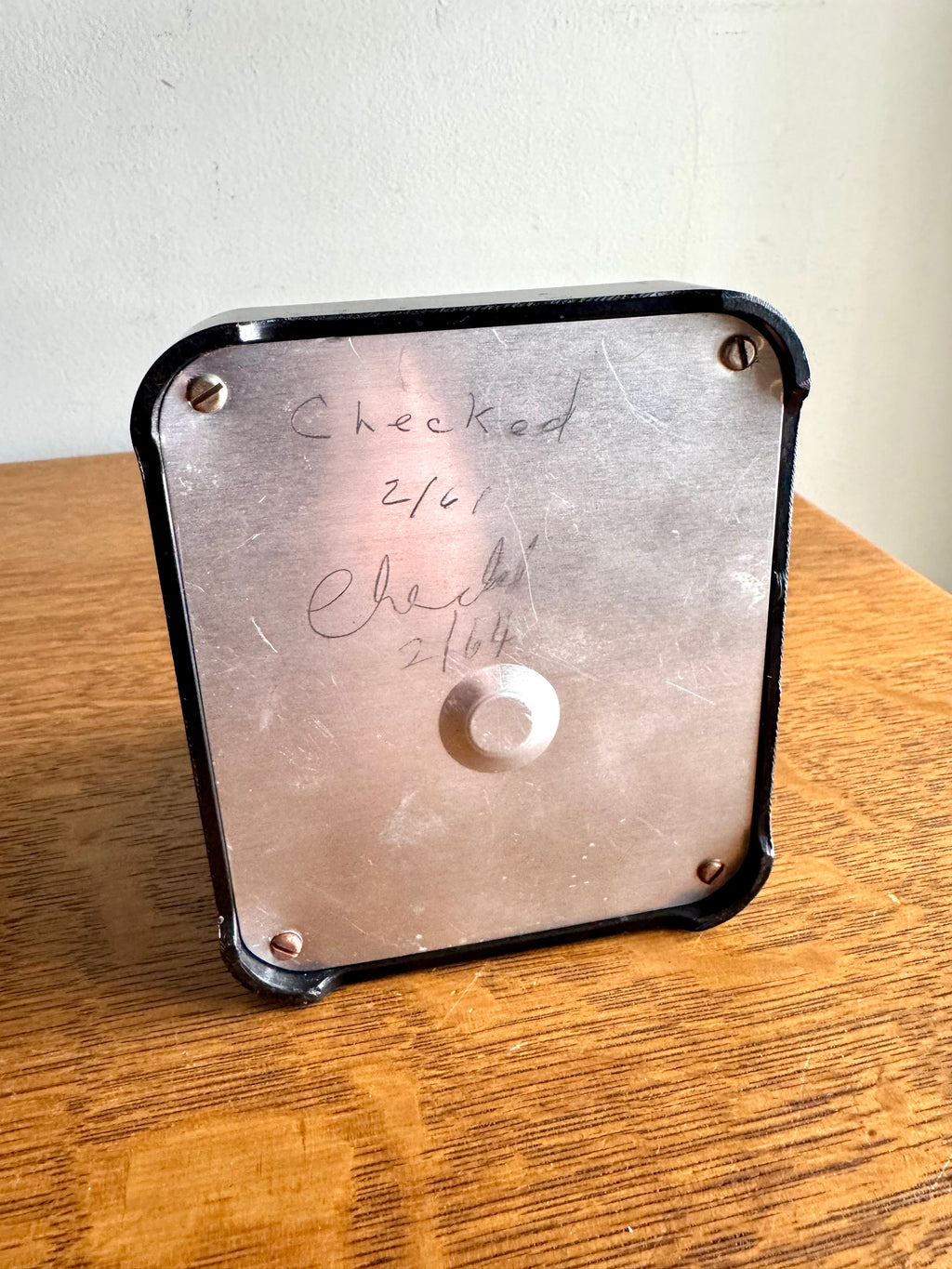 Vintage Welch Scientific Co. D.C. Volt Meter | Black Bakelite Welch Scientific Co Volt Meter | Industrial Lab Equipment Voltmeter