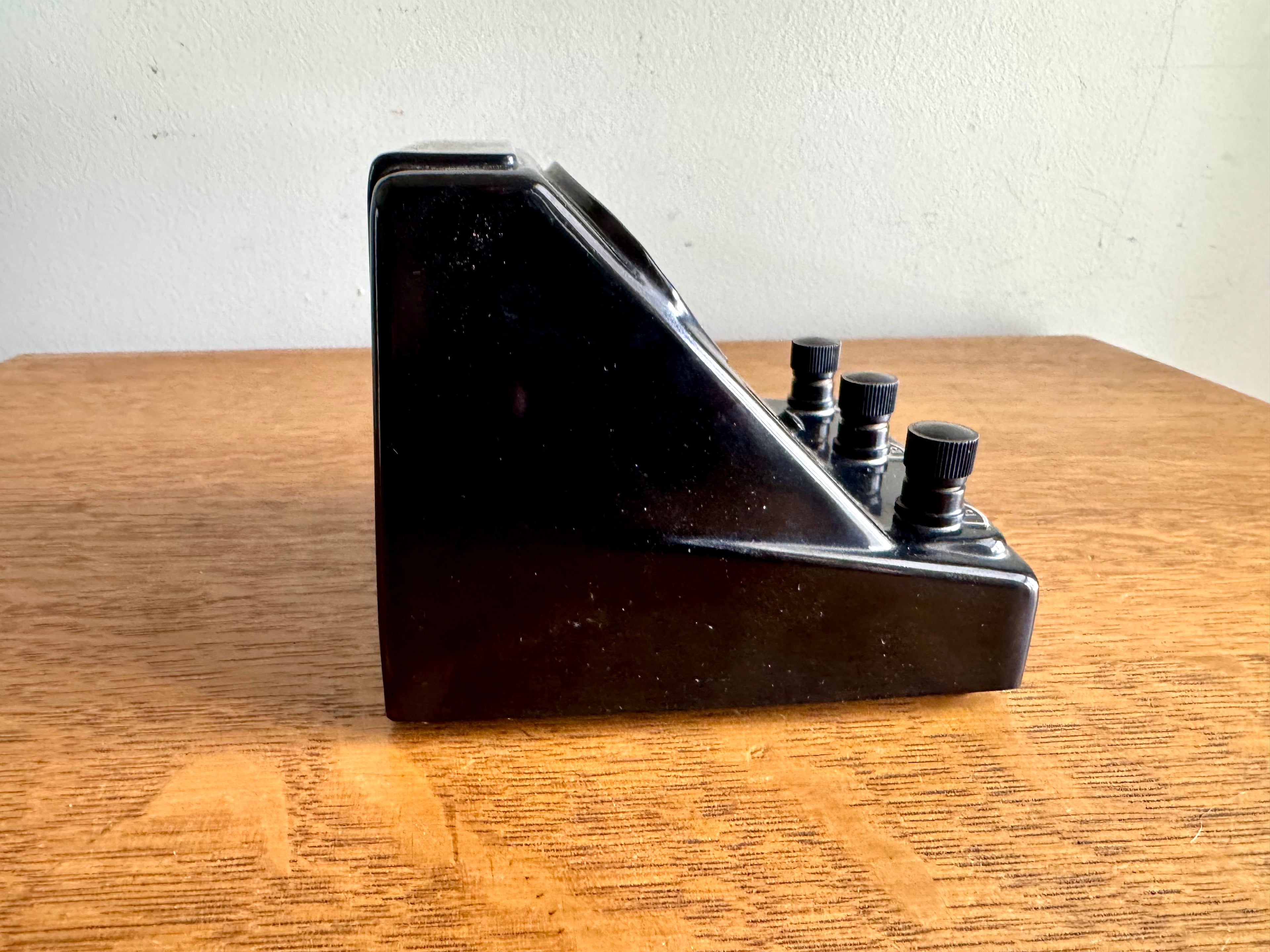 Vintage Welch Scientific Co. D.C. Volt Meter | Black Bakelite Welch Scientific Co Volt Meter | Industrial Lab Equipment Voltmeter