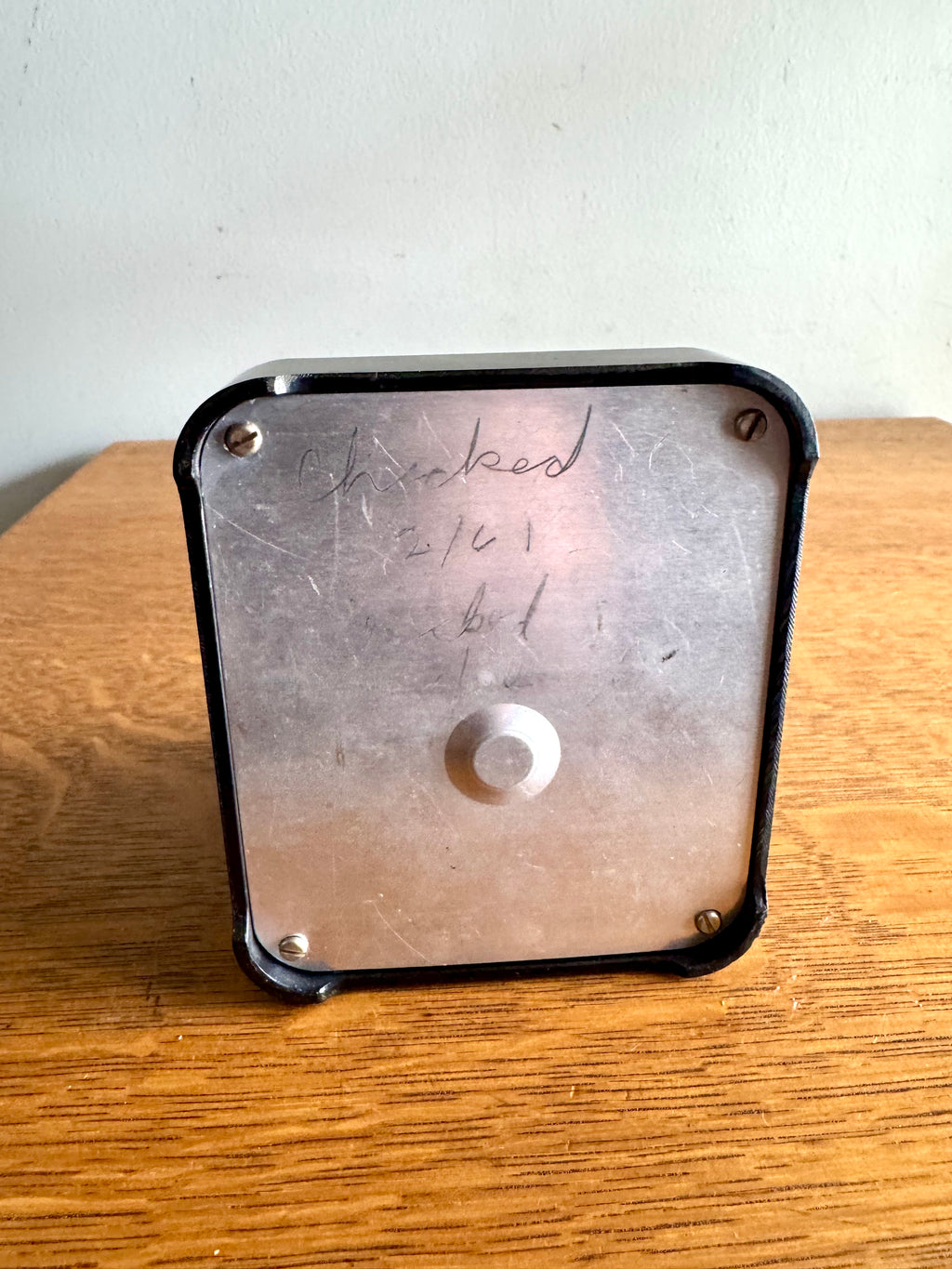 Vintage Welch Scientific Co. D.C. Milliamperes Meter | Black Bakelite Welch Scientific Co D.C. Milliamperes Meter | Industrial Lab Equipment Amp Meter