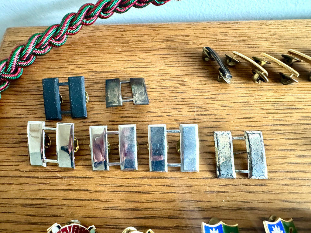 Vtg Lot of Military Pins, Medals, Ribbons, Ranks Etc.. | Ranger Military Pins and Metals