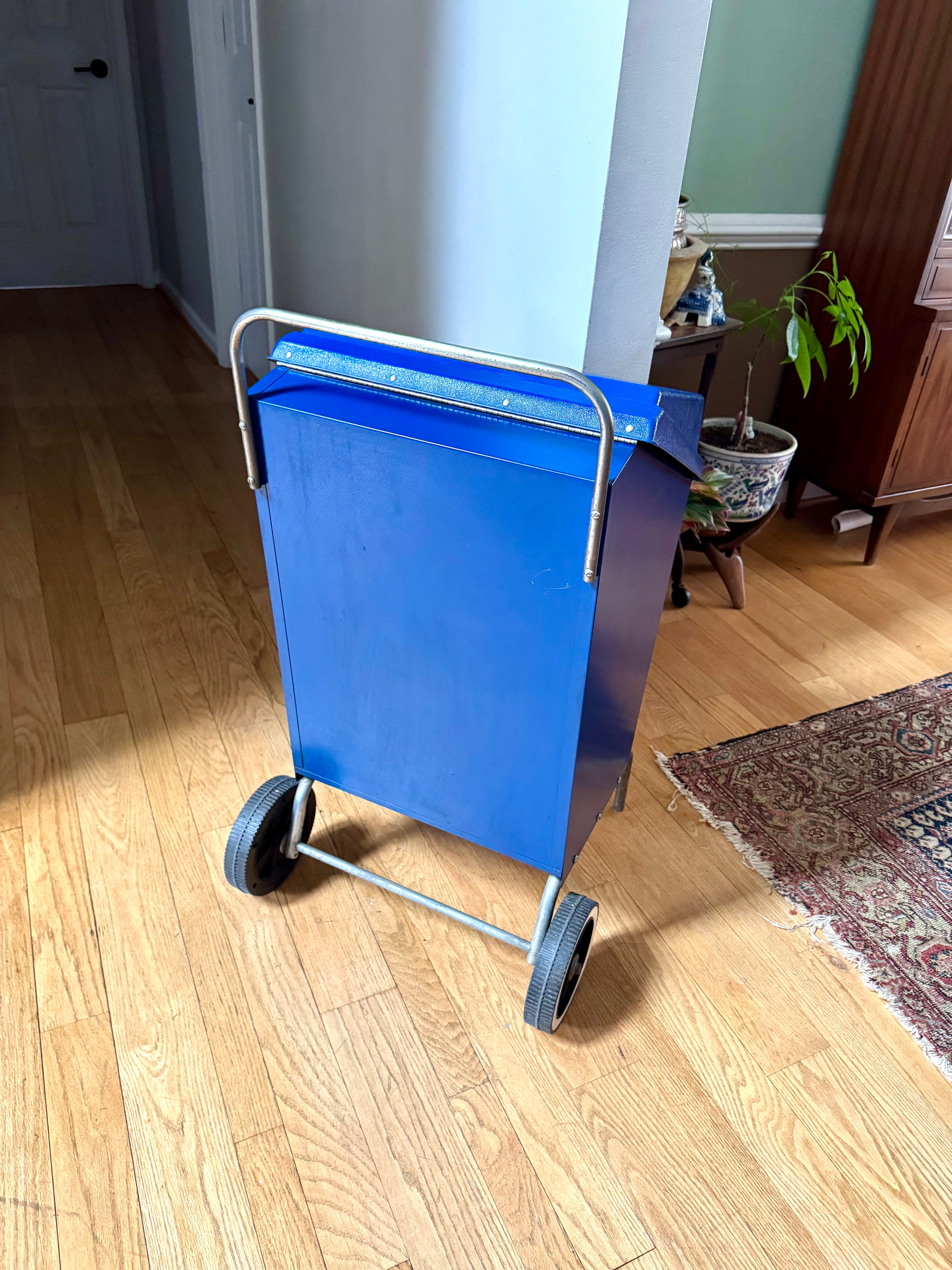 Vtg Napa Windshield Wiper Blade Service Cart | Industrial Umbrella Stand
