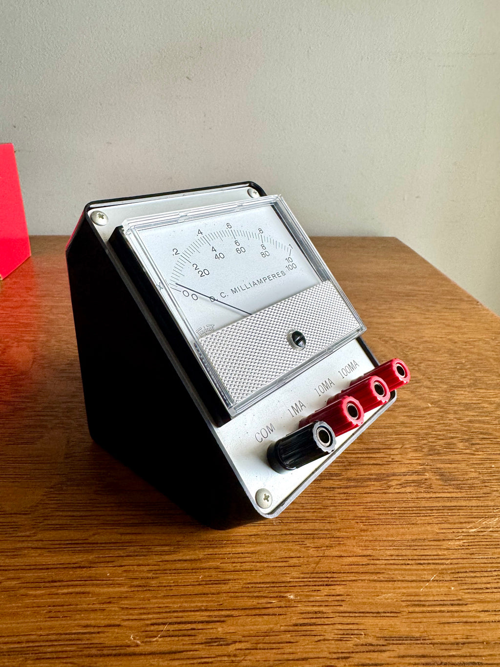Vintage Triplett Portable DC Milliamperes Meter | D.C. Milliamperes Meter in Original Box | Vintage Analog Milliamp Gauge | Triplett Model 320 DC Millamperes Gauge