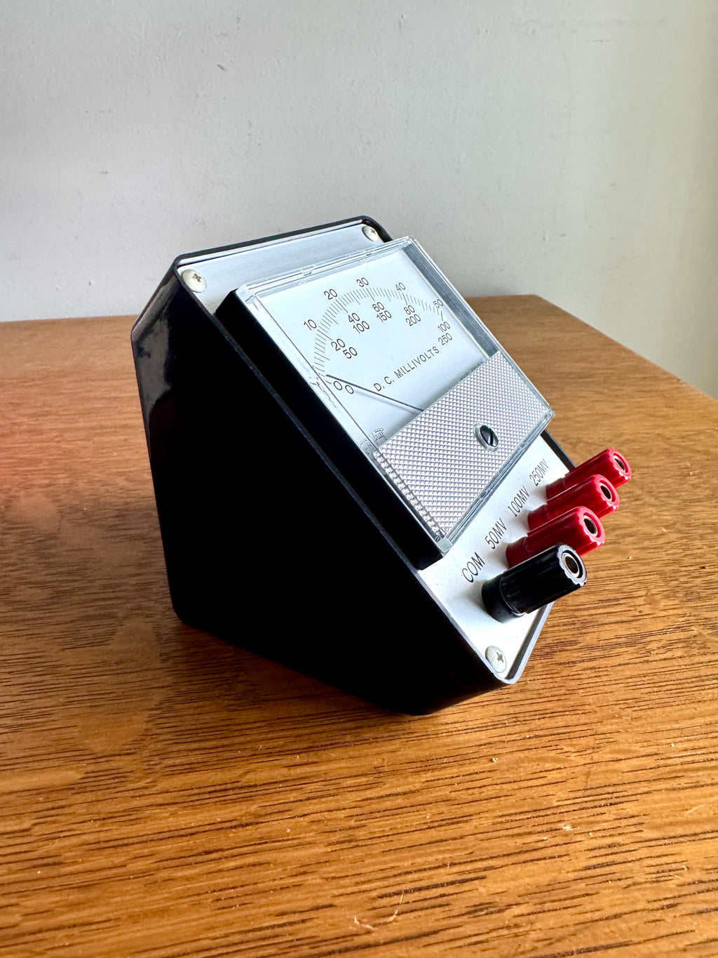 Vintage Triplett Portable DC Millivolts Meter | D.C. Millivolt Meter in Original Box | Vintage Analog Millivolt Gauge | Triplett Model 320 DC Voltage Gauge