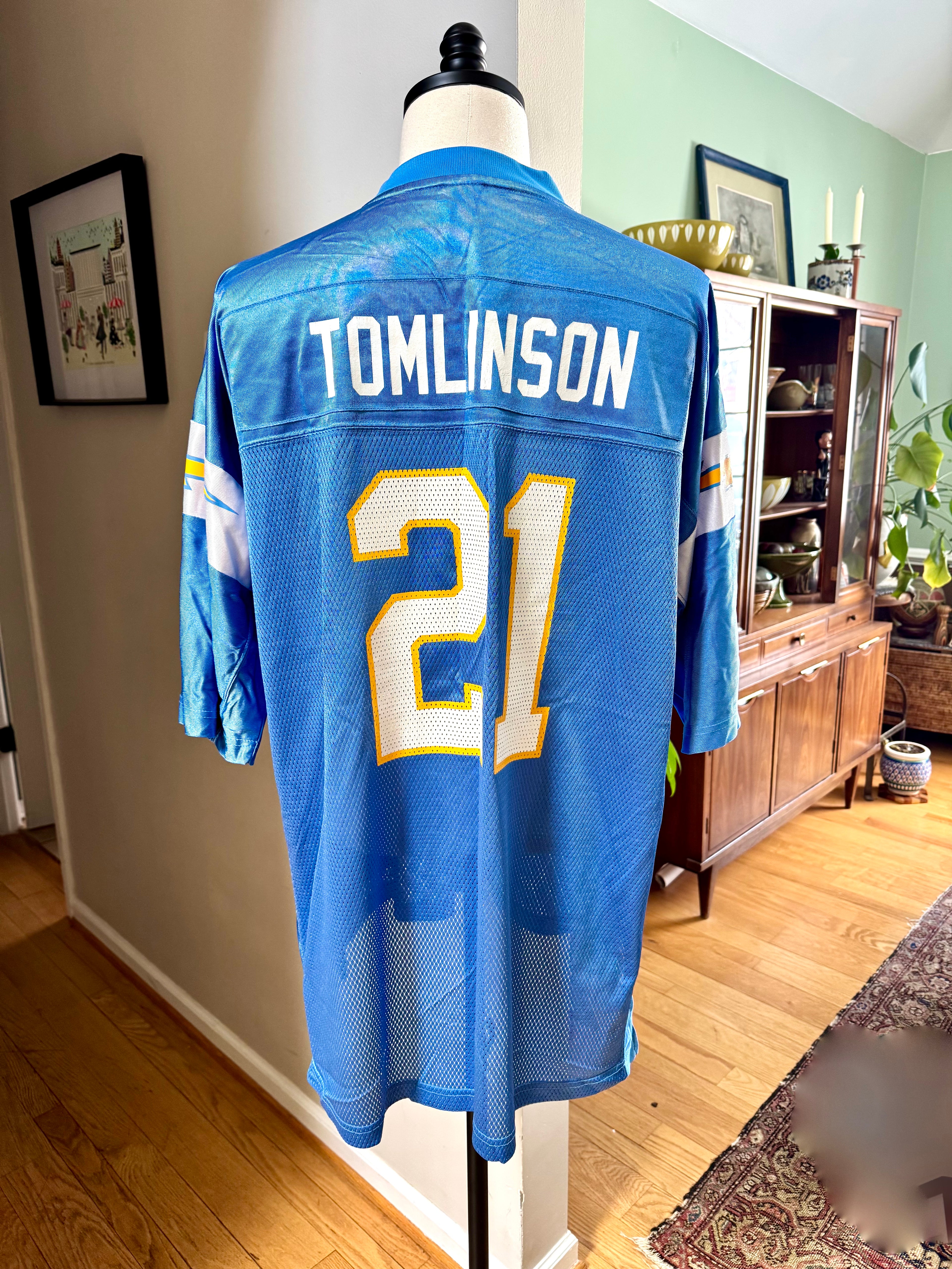 Vtg Reebok Ladainian Tomilson Chargers Jersey | XXL Reebok Tomilson Jersey