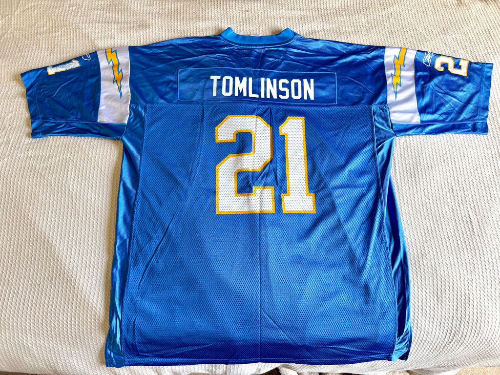 Vtg Reebok Ladainian Tomilson Chargers Jersey | XXL Reebok Tomilson Jersey