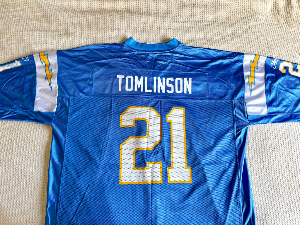 Vtg Reebok Ladainian Tomilson Chargers Jersey | XXL Reebok Tomilson Jersey