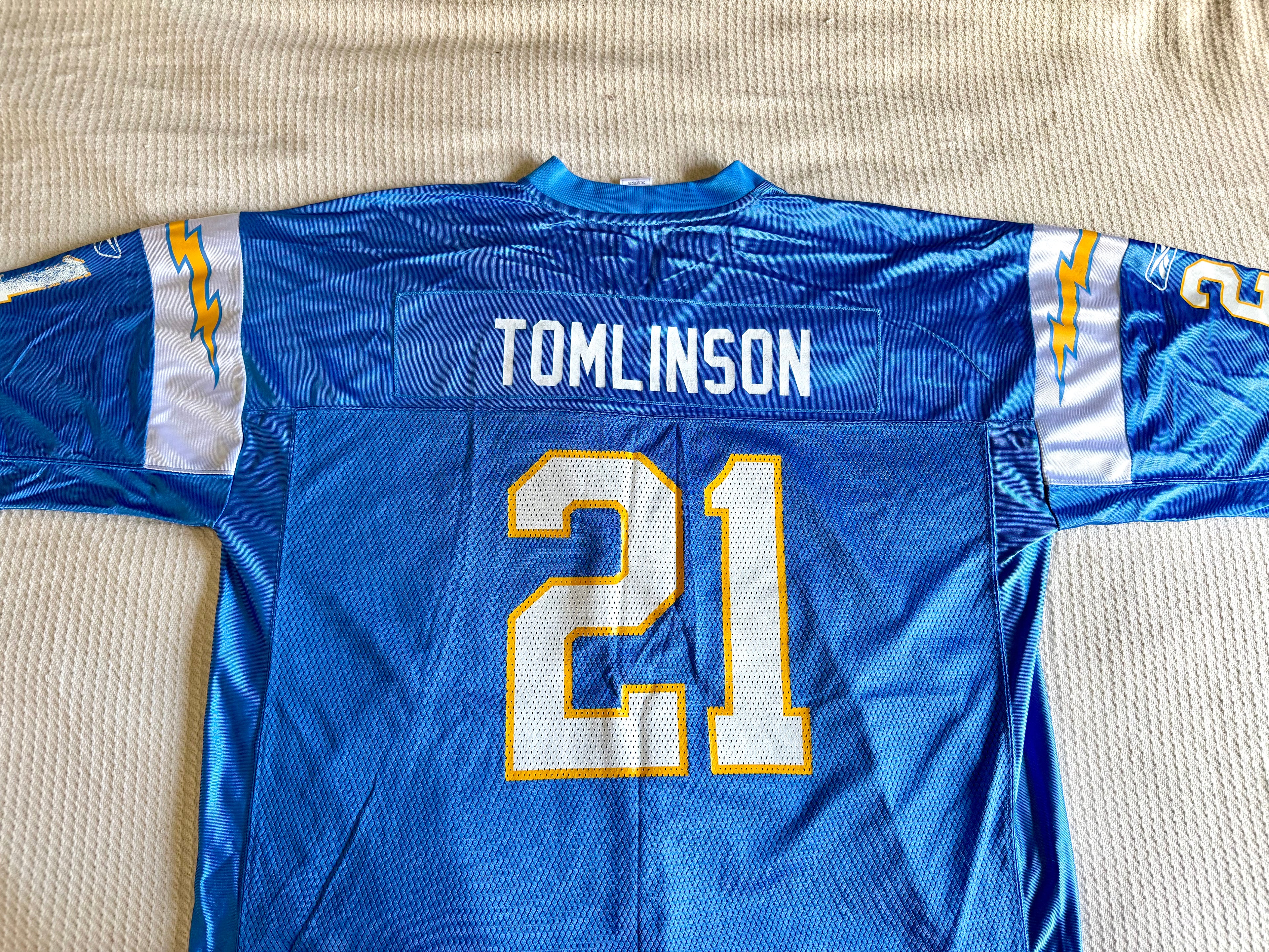 Vtg Reebok Ladainian Tomilson Chargers Jersey | XXL Reebok Tomilson Jersey