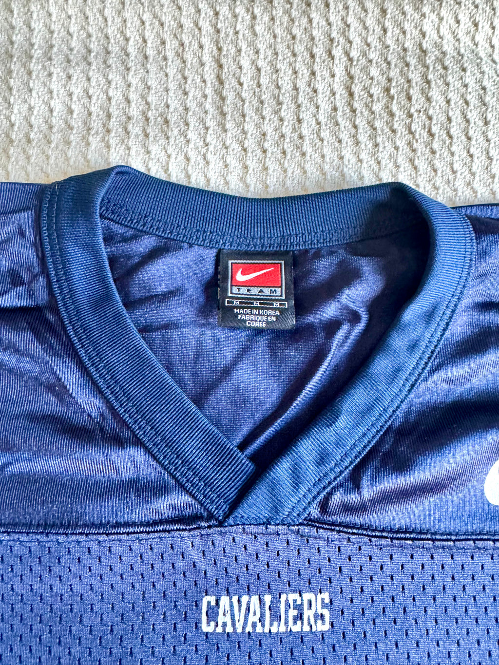 Vtg. Authentic Nike Virginia Cavaliers #11 Navy Jersey | Medium NCAA UVA Cavaliers Football Jersey