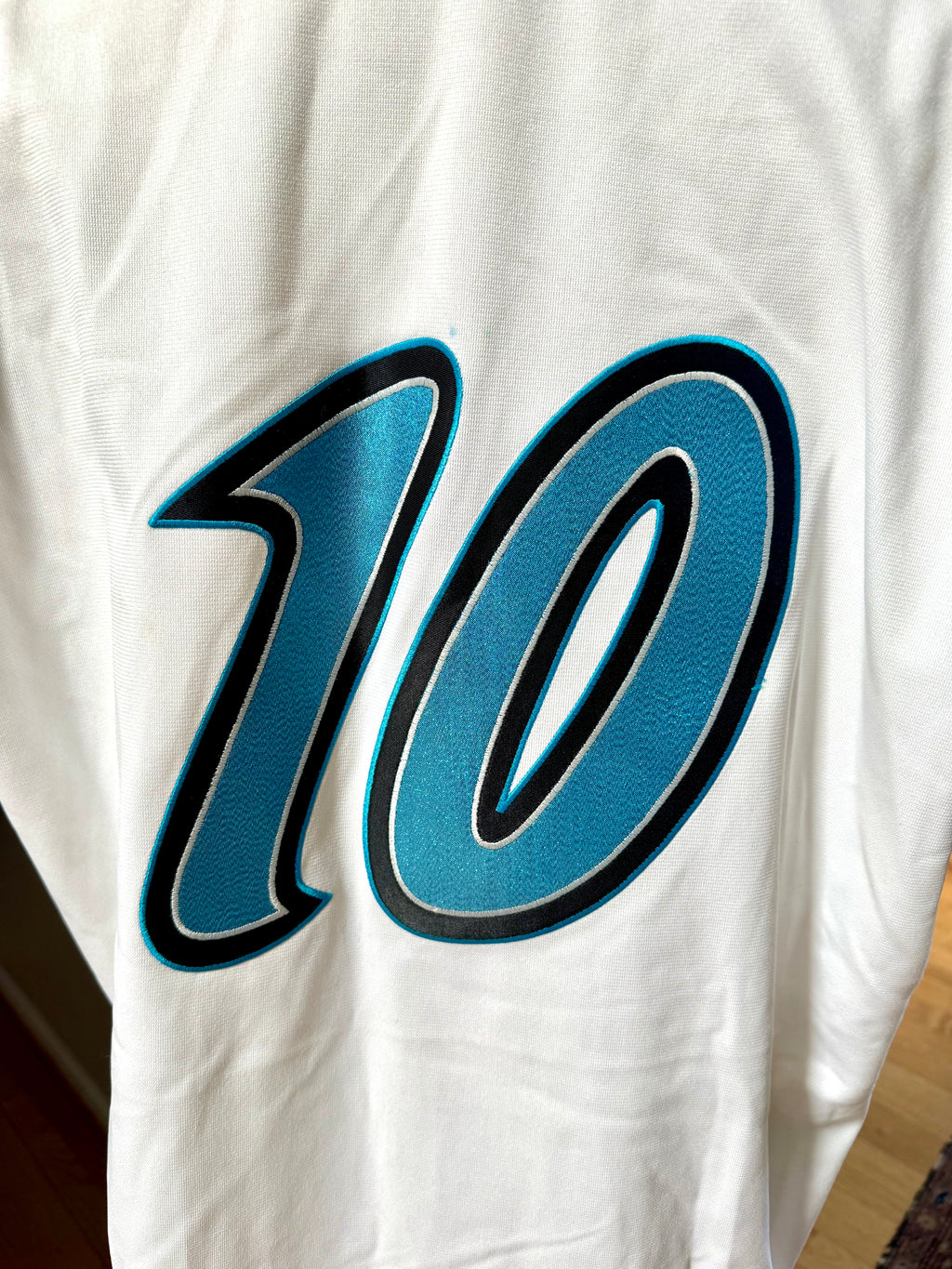 Morehead City Marlins Rawlings Game Worn Baseball Jersey, Size X-Large